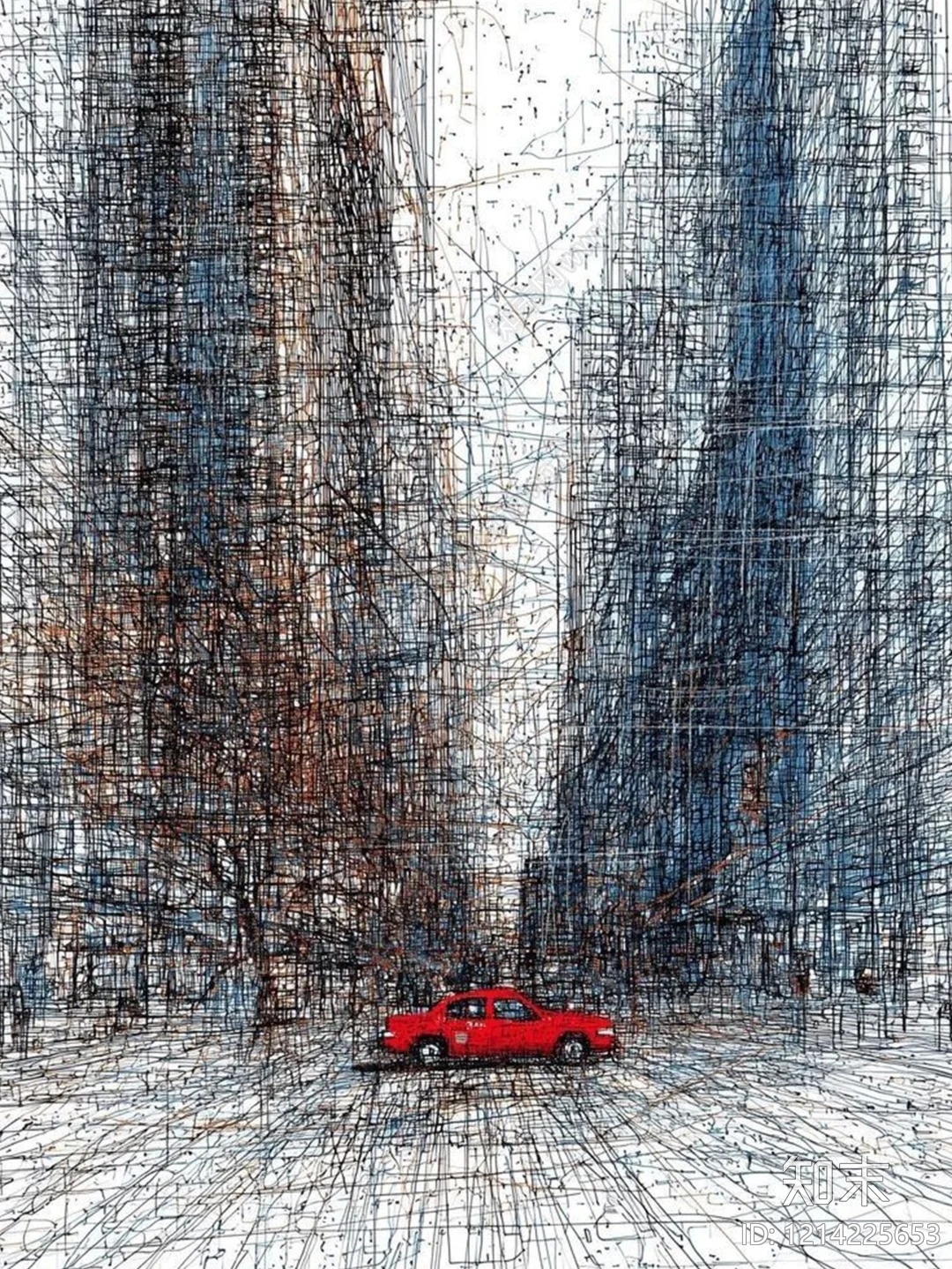 抽象画贴图下载【ID:1214225653】