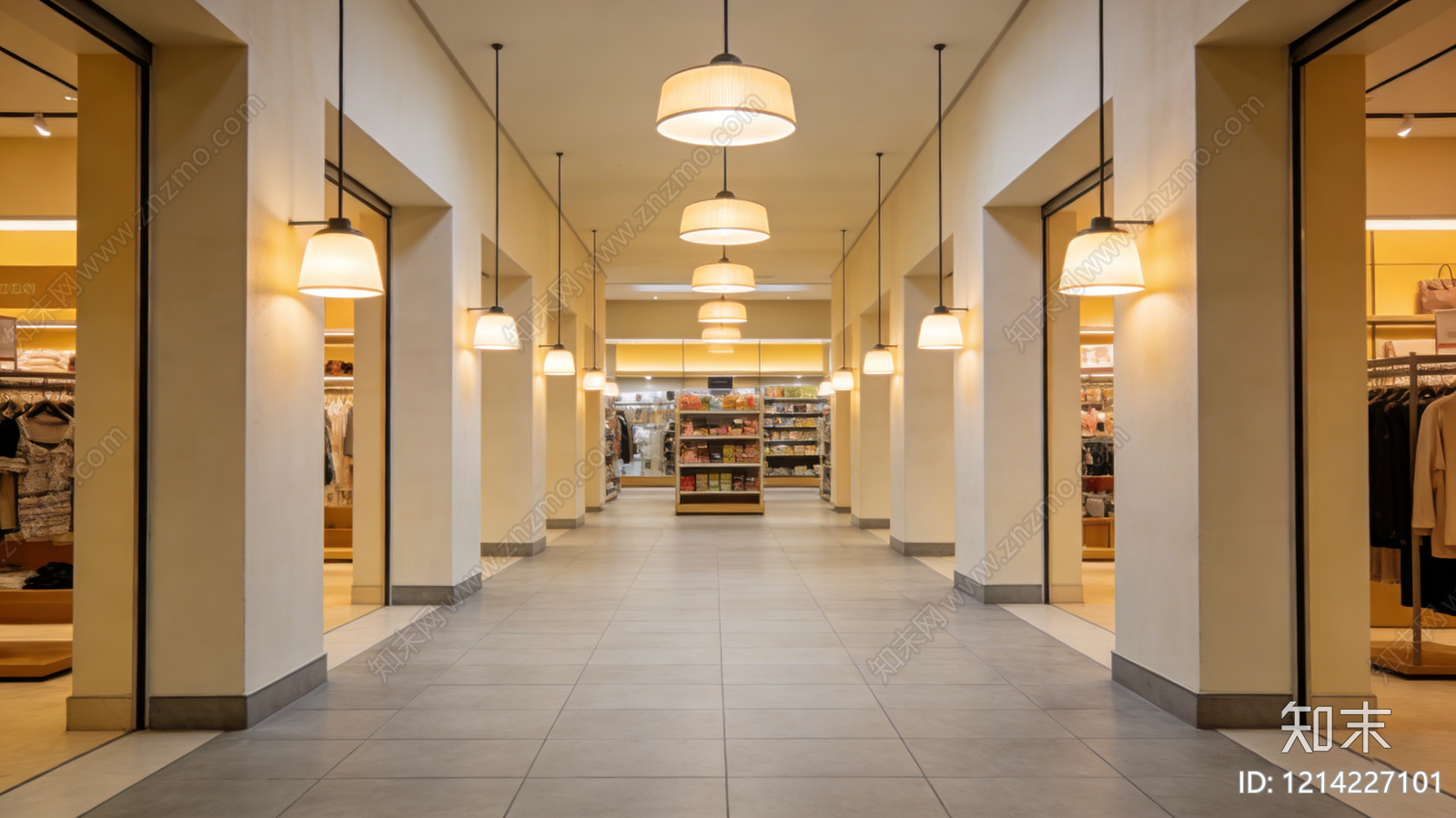 现代商场贴图下载【ID:1214227101】