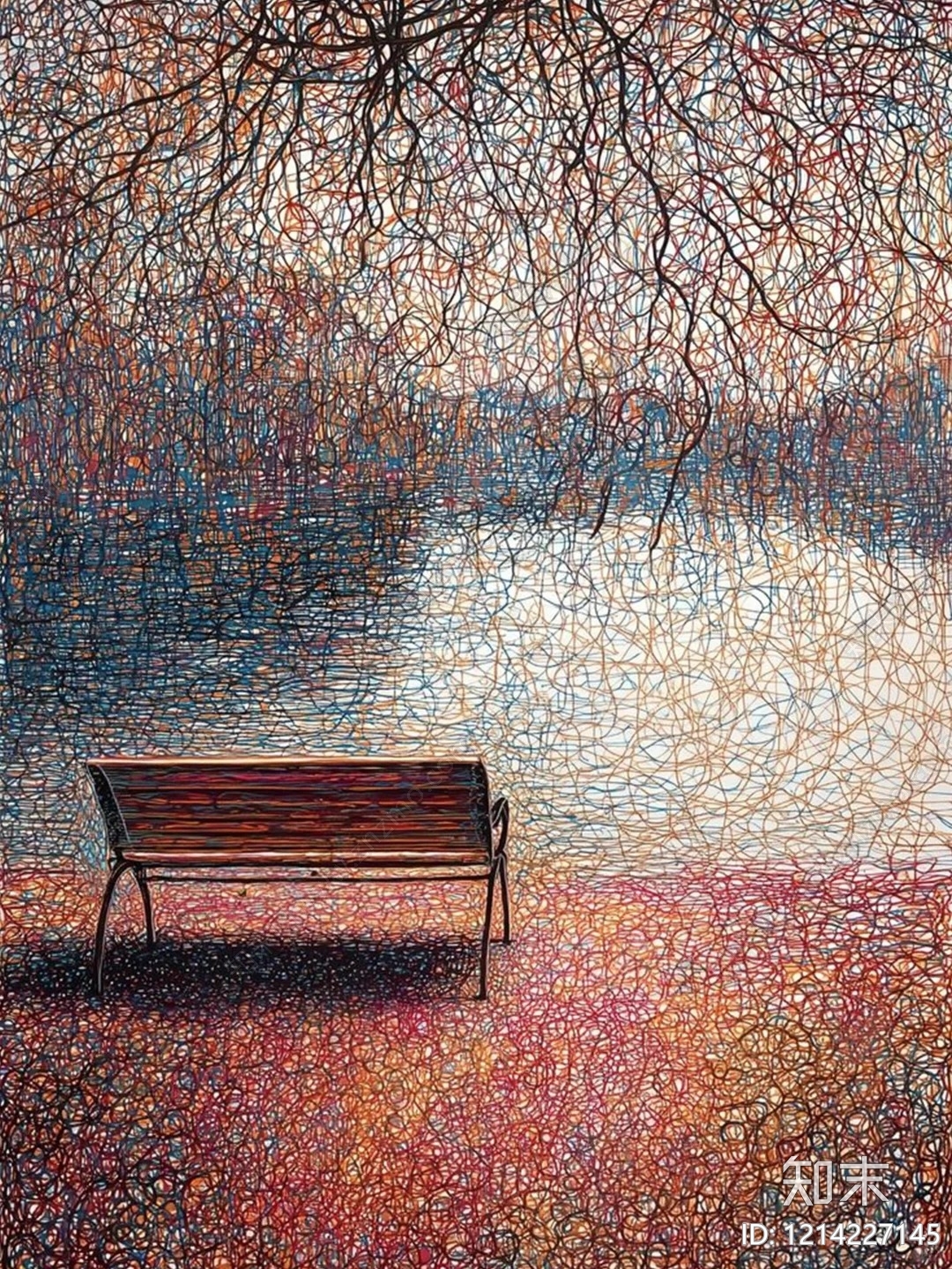 抽象画贴图下载【ID:1214227145】