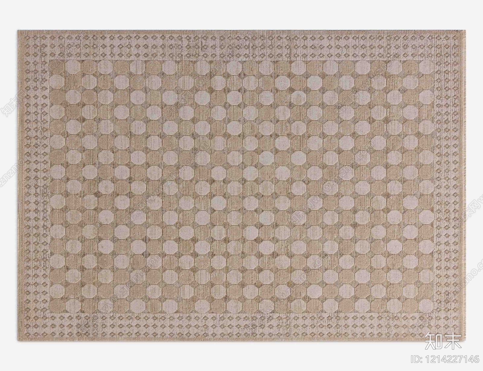现代格子地毯贴图下载【ID:1214227146】
