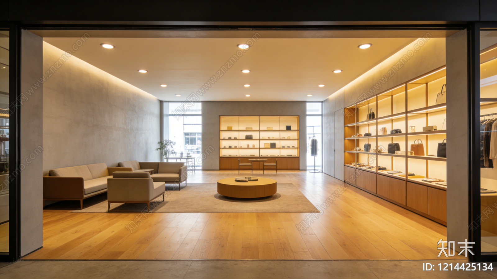 现代商铺贴图下载【ID:1214425134】