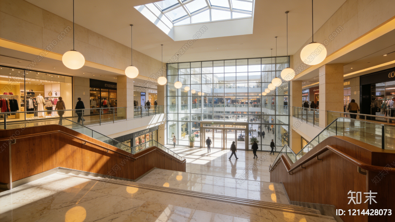 现代商场贴图下载【ID:1214428073】