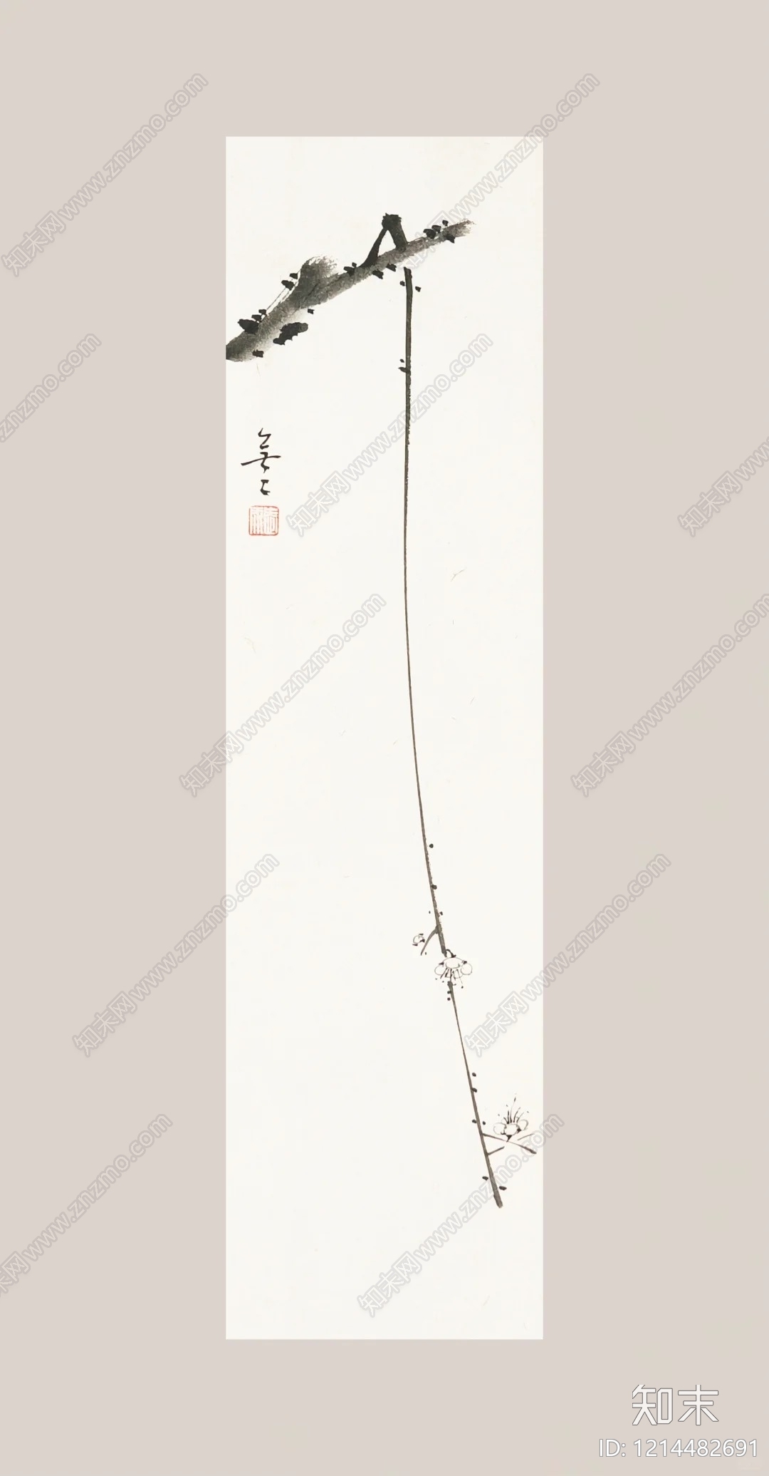 水墨画贴图下载【ID:1214482691】