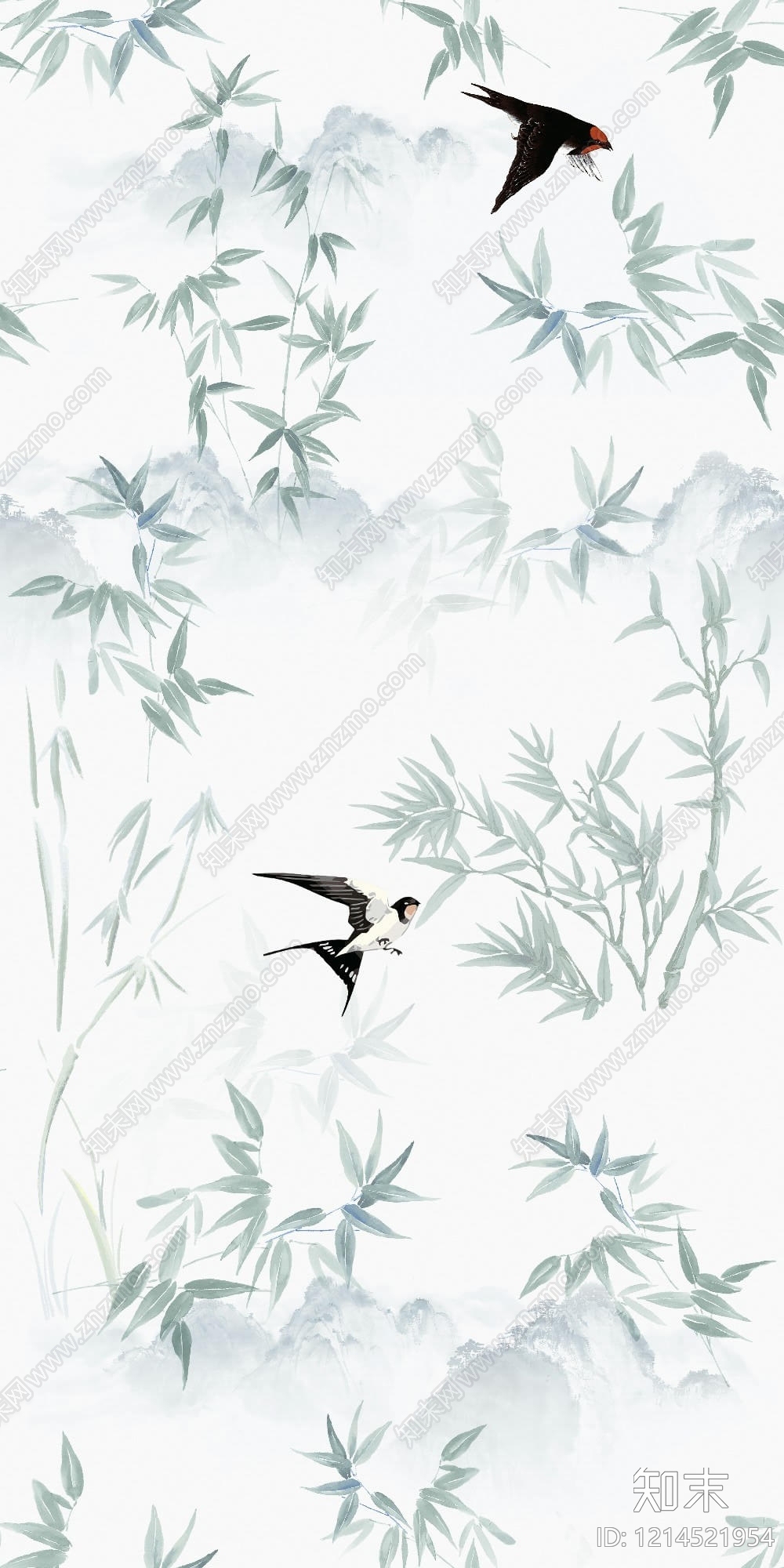 新中式艺术砖贴图下载【ID:1214521954】