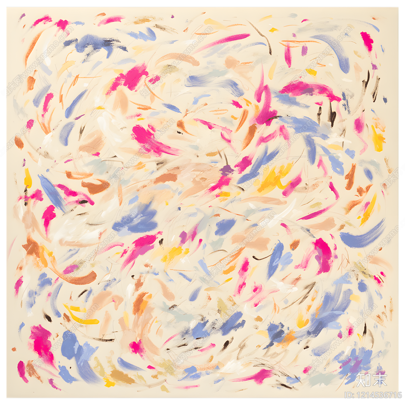 现代艺术画贴图下载【ID:1214536716】