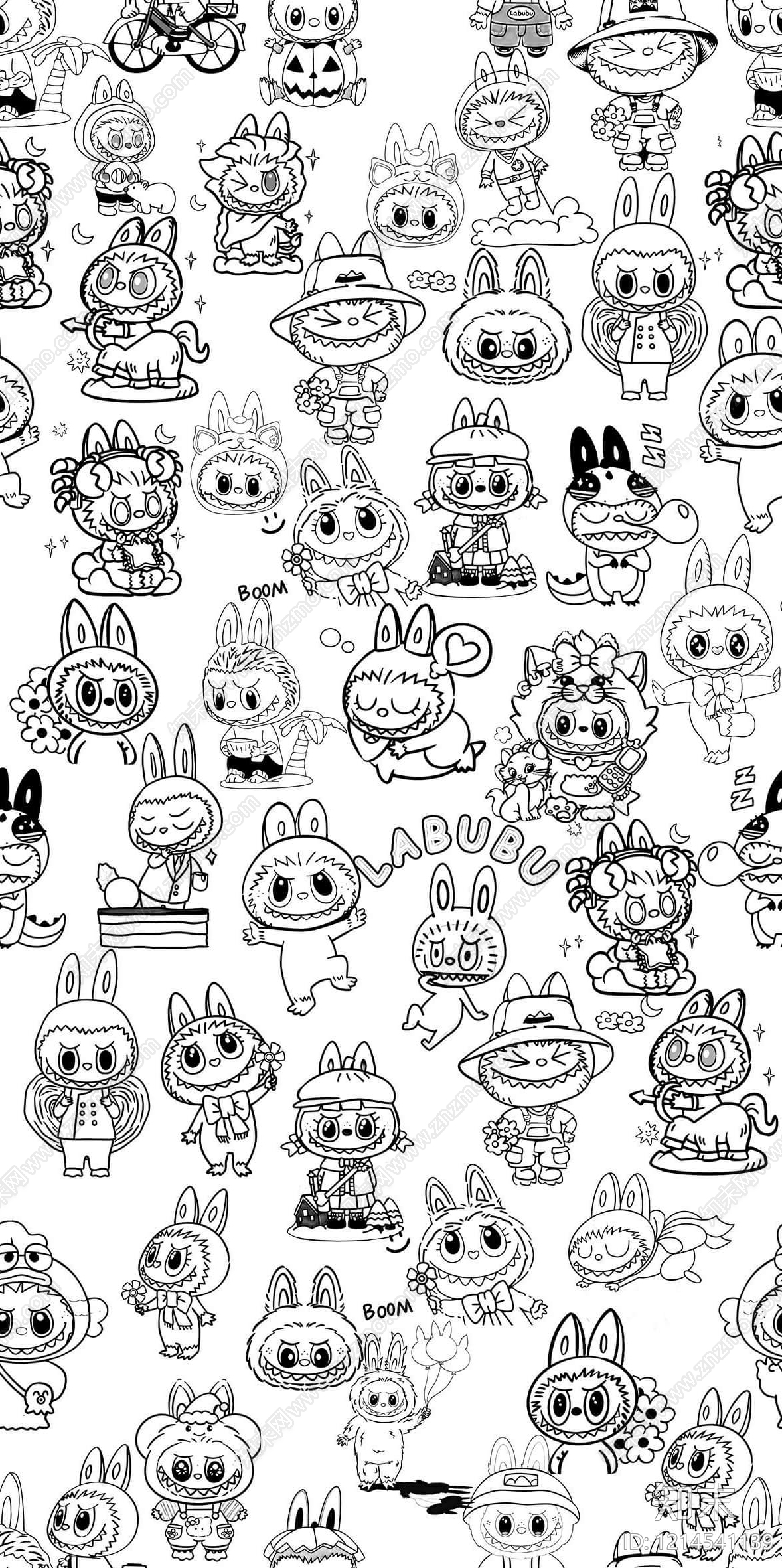 现代艺术砖贴图下载【ID:1214541139】