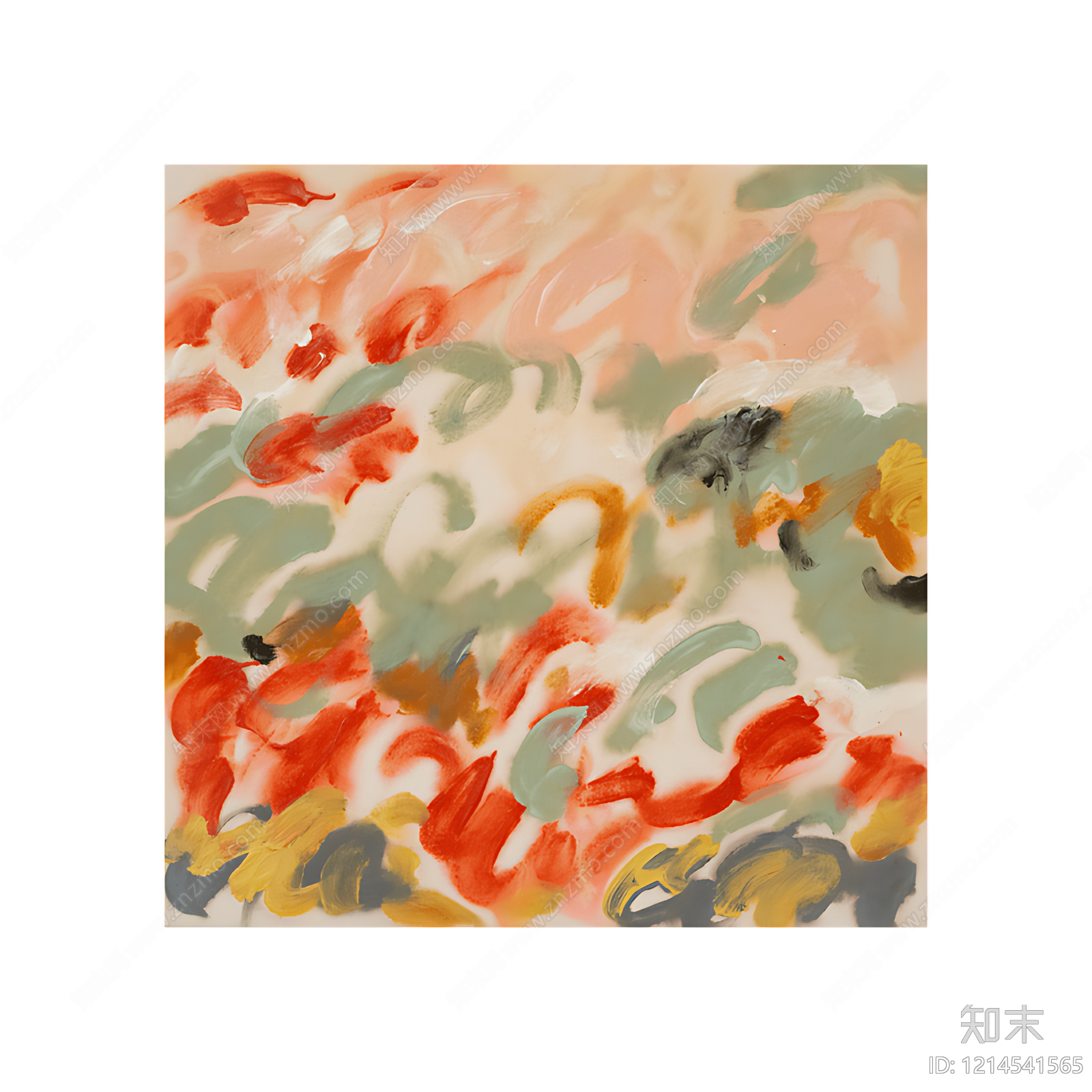 现代艺术画贴图下载【ID:1214541565】