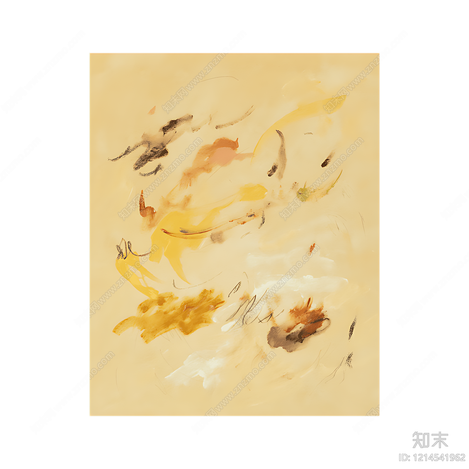 现代抽象画贴图下载【ID:1214541962】