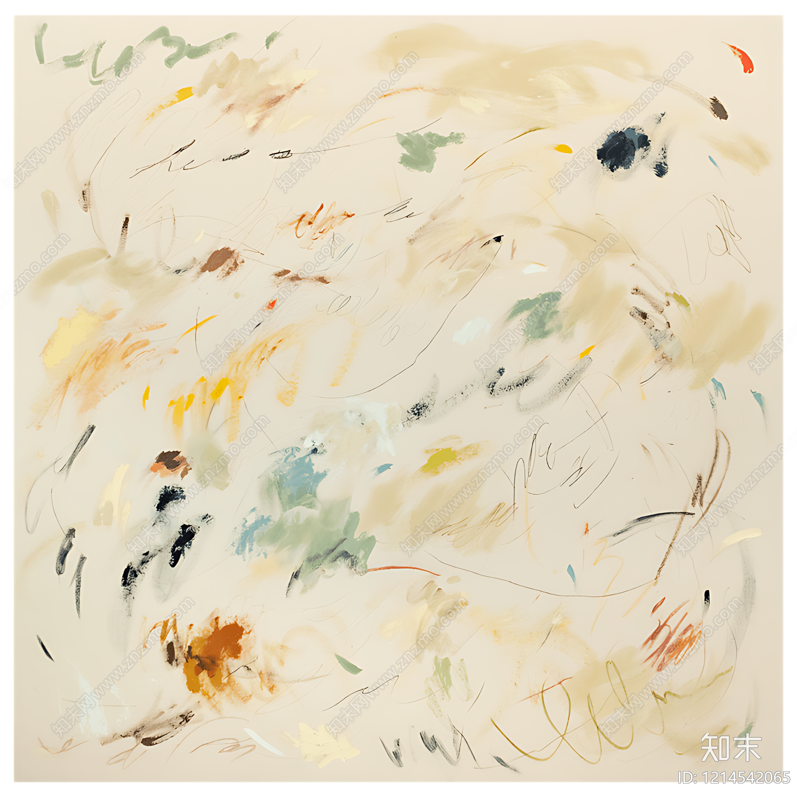 现代艺术画贴图下载【ID:1214542065】