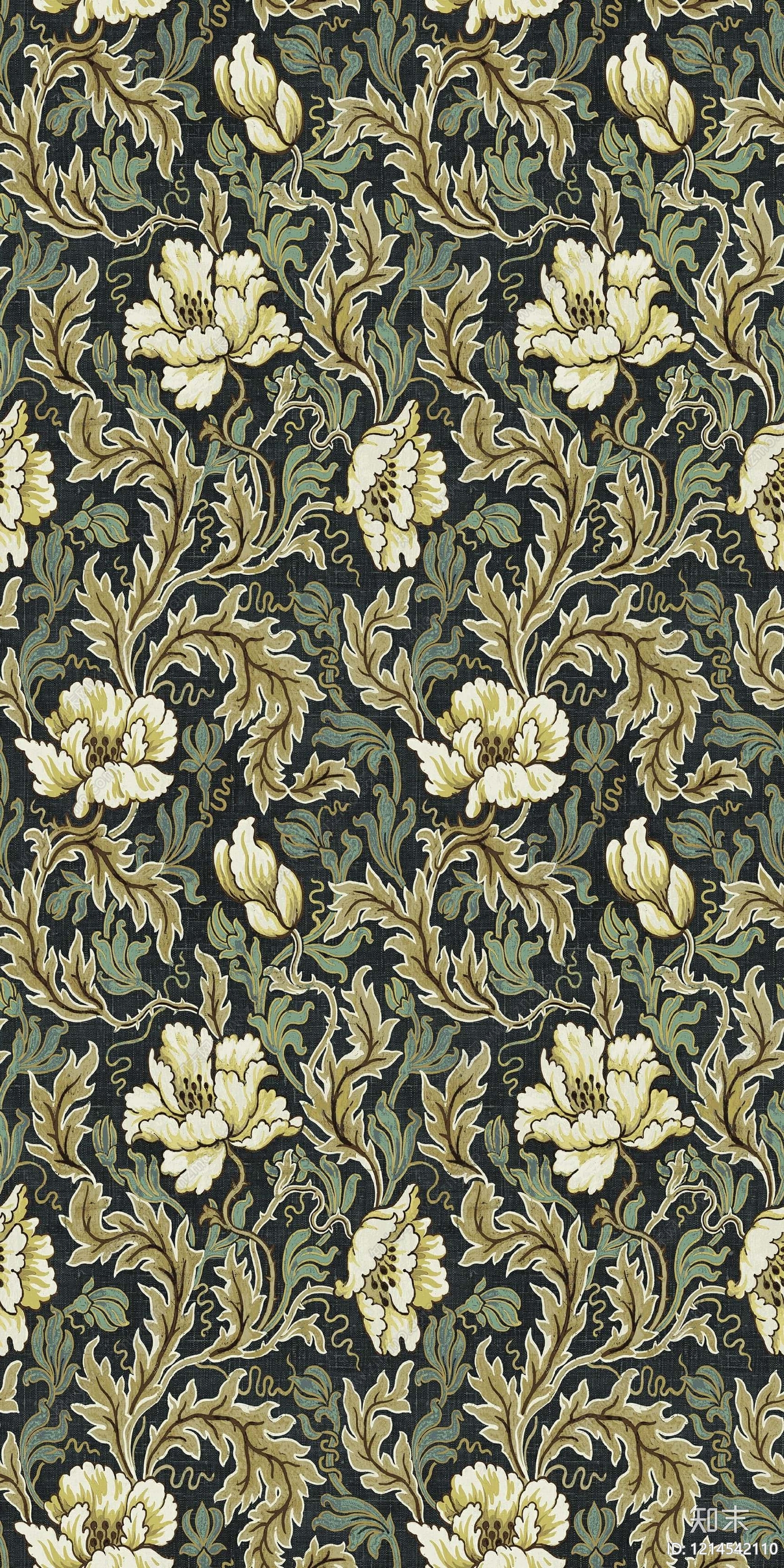 美式传统纹样贴图下载【ID:1214542110】