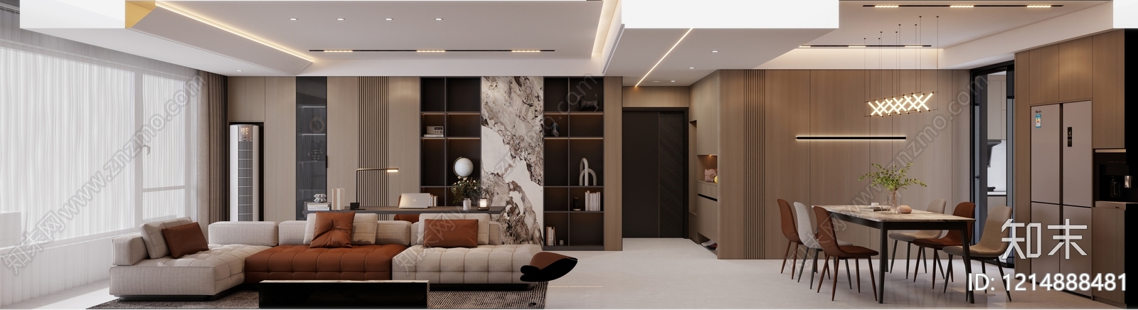 客厅贴图下载【ID:1214888481】