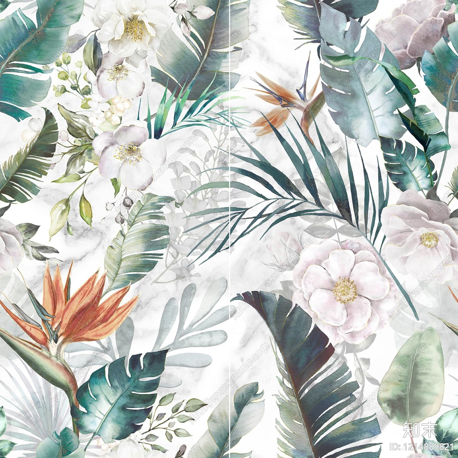 法式水彩背景贴图下载【ID:1214889821】