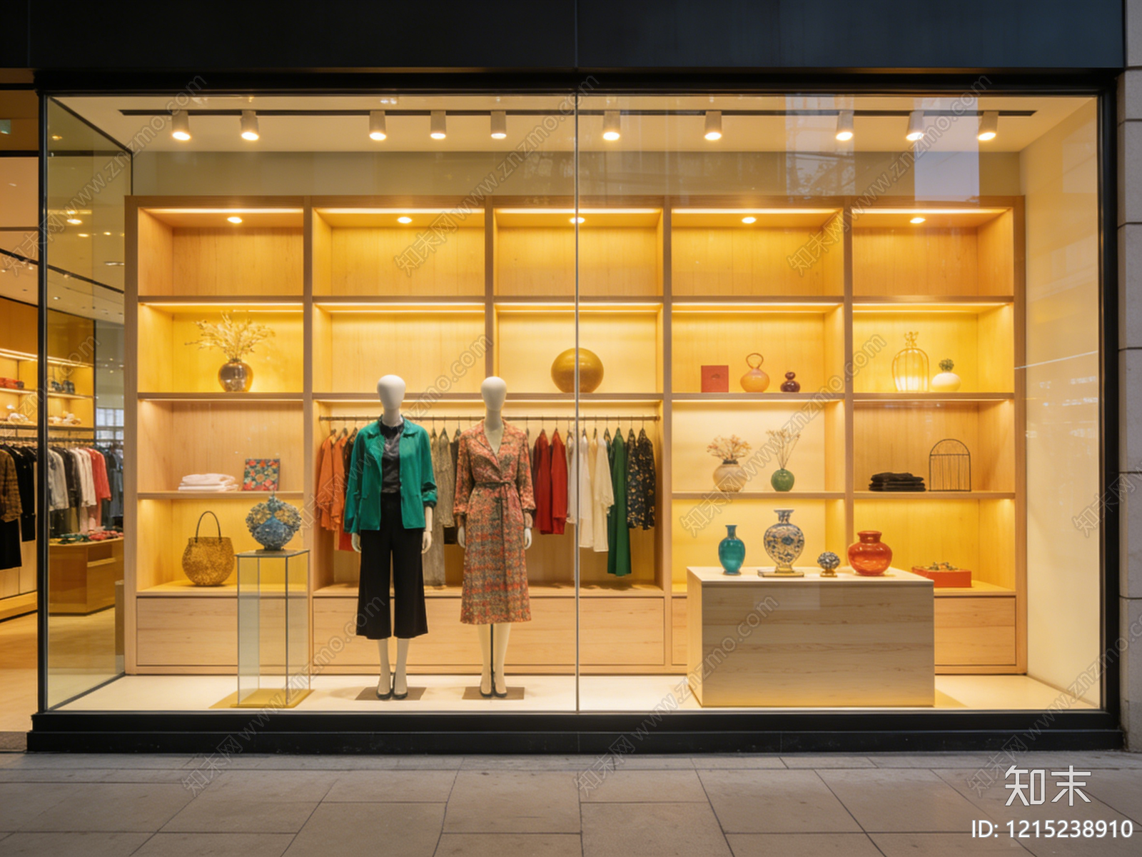 现代橱窗贴图下载【ID:1215238910】