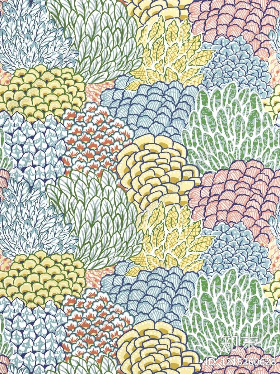 传统纹样贴图下载【ID:1215260628】
