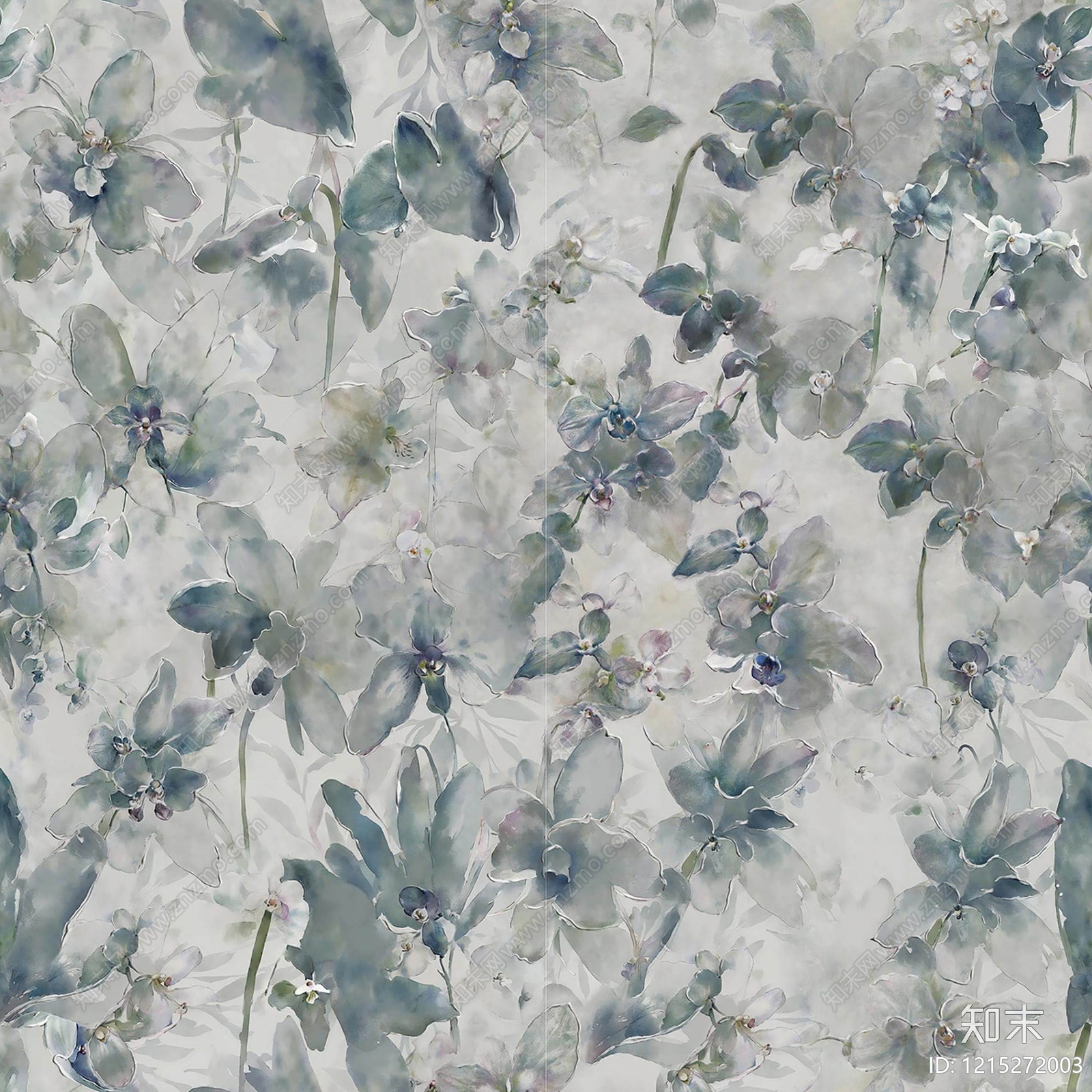 美式植物壁纸贴图下载【ID:1215272003】