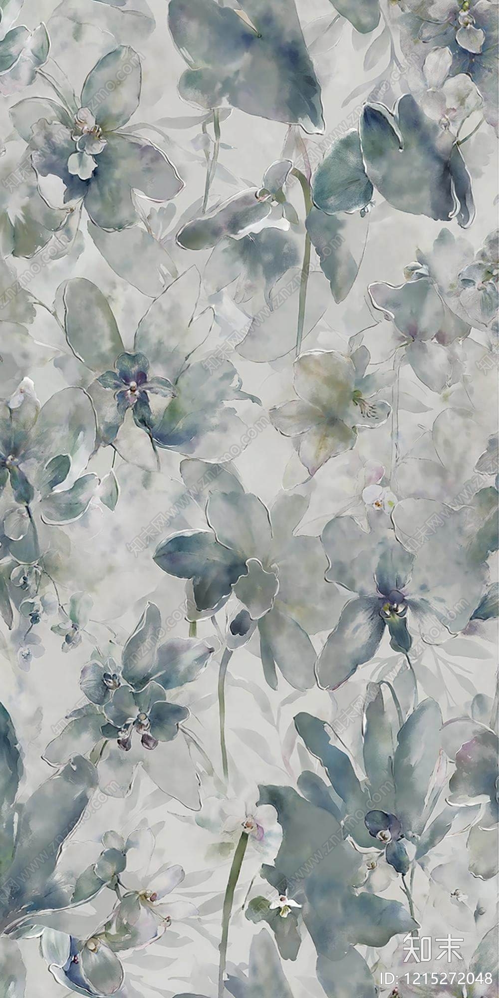 法式花纹壁纸贴图下载【ID:1215272048】