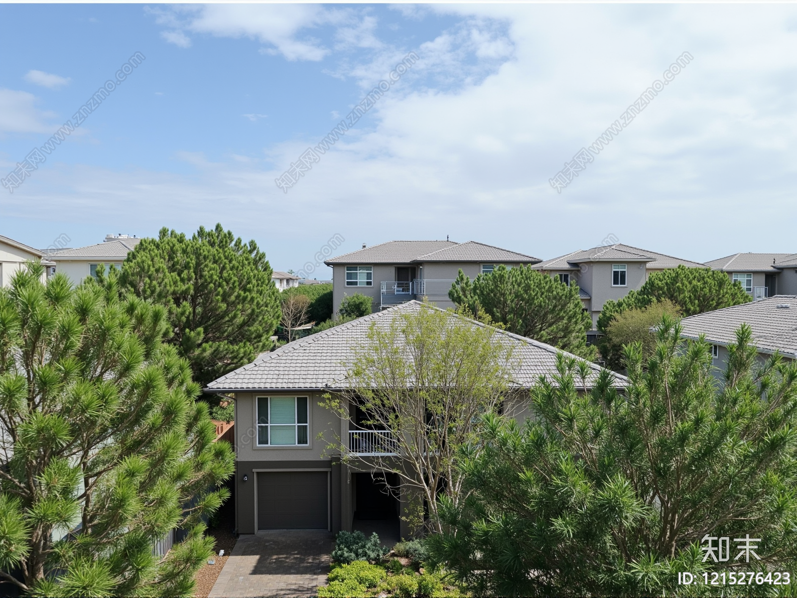 现代城市背景贴图下载【ID:1215276423】