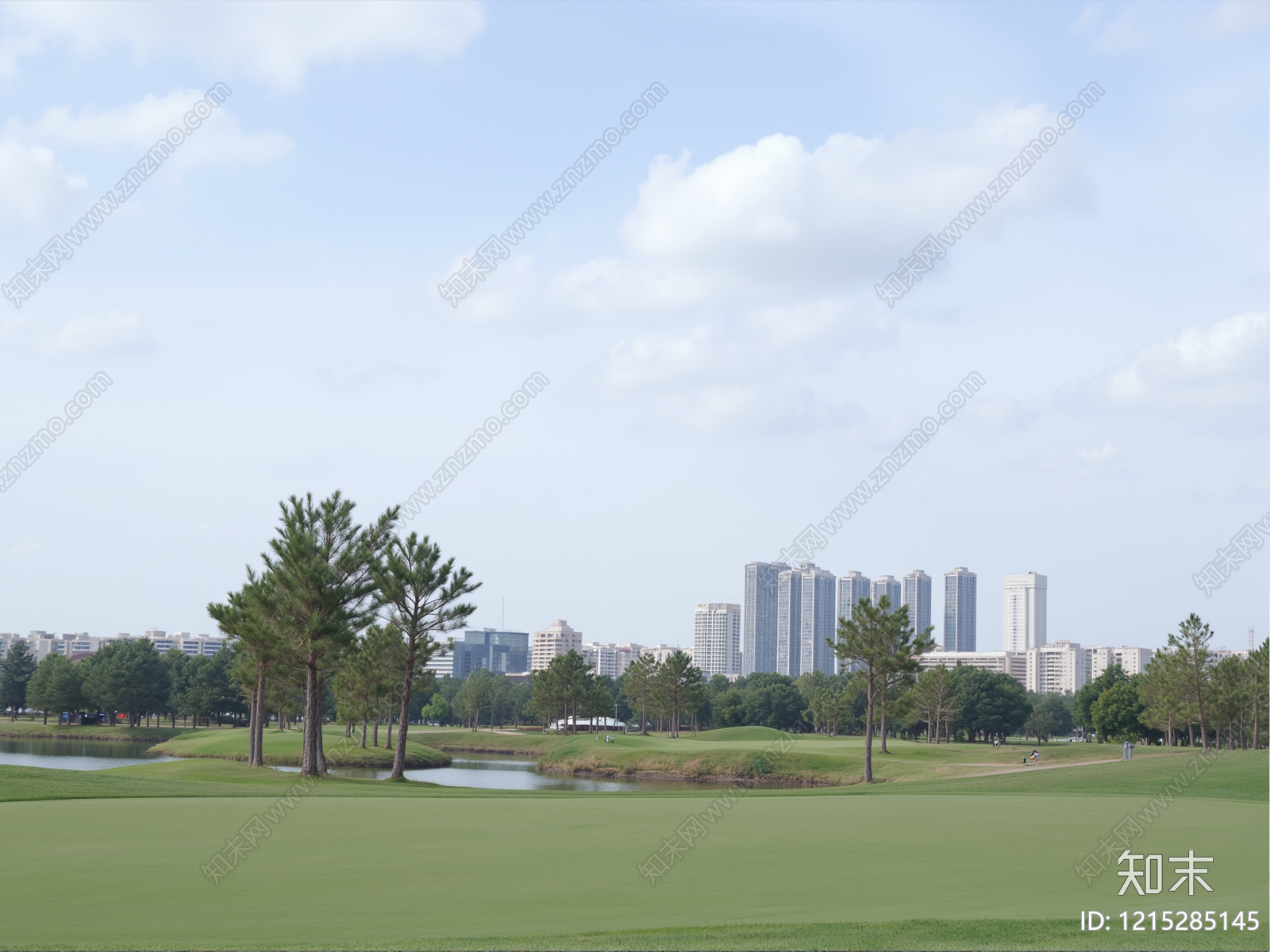 现代小区外景贴图下载【ID:1215285145】