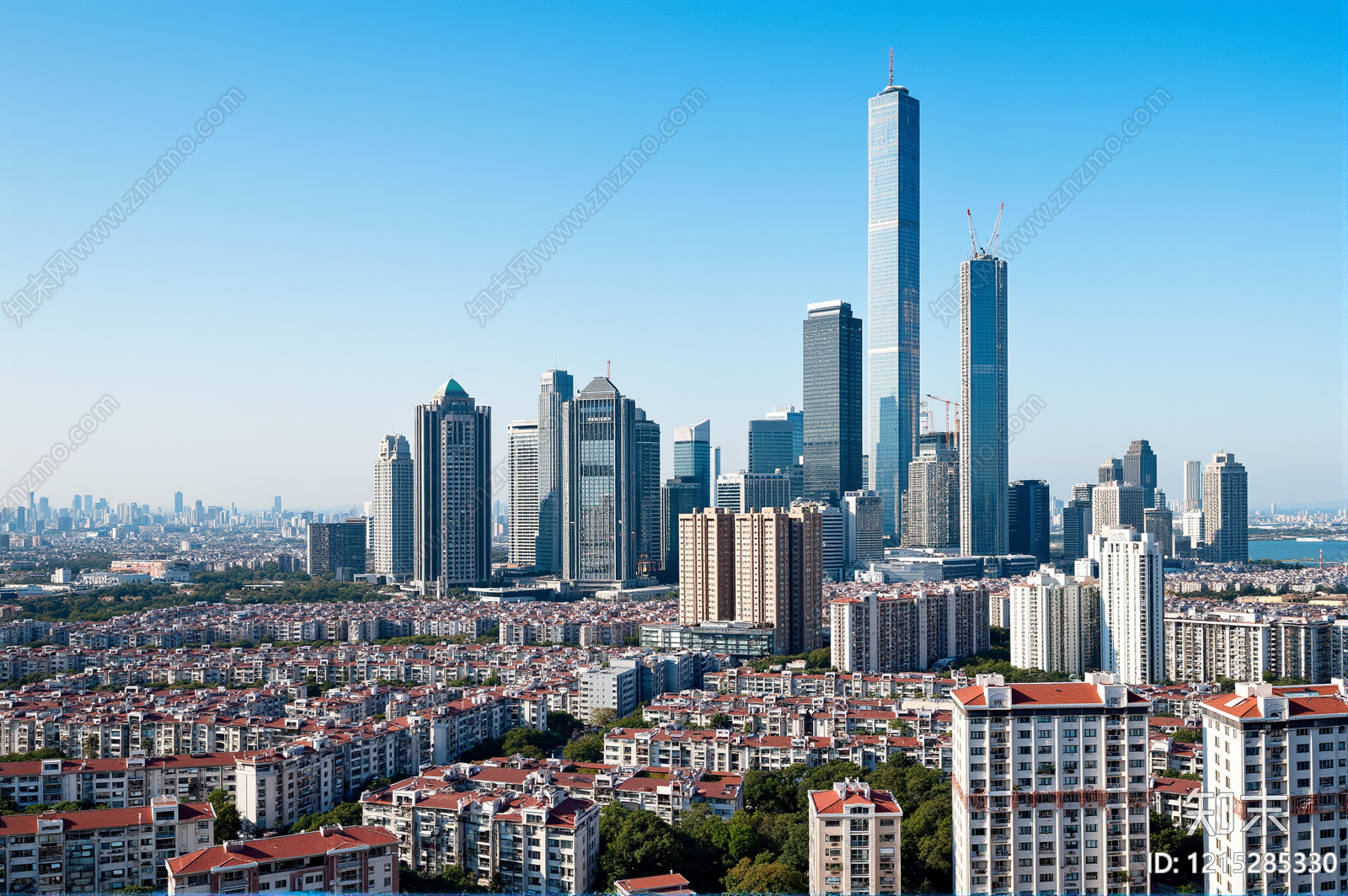 现代城市背景贴图下载【ID:1215285330】