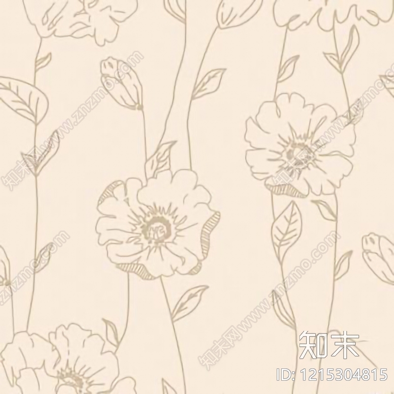 现代花纹壁纸贴图下载【ID:1215304815】