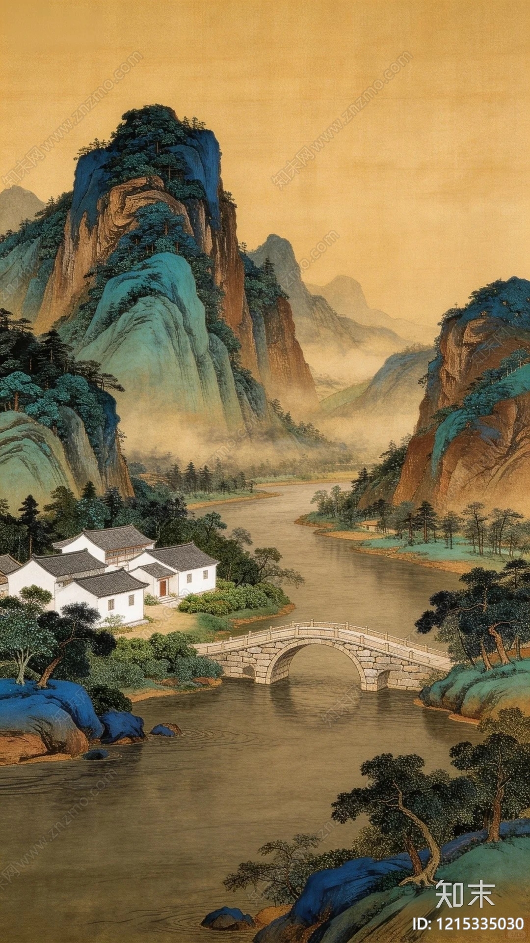 山水贴图下载【ID:1215335030】