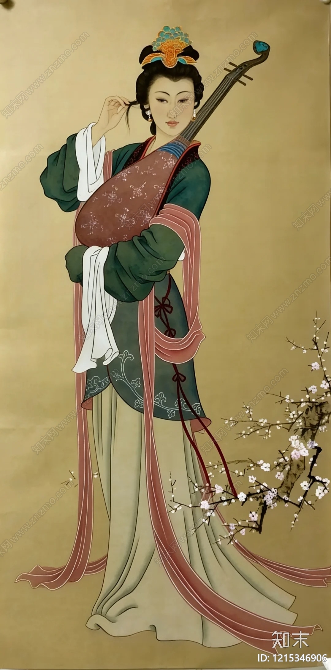 字画贴图下载【ID:1215346906】