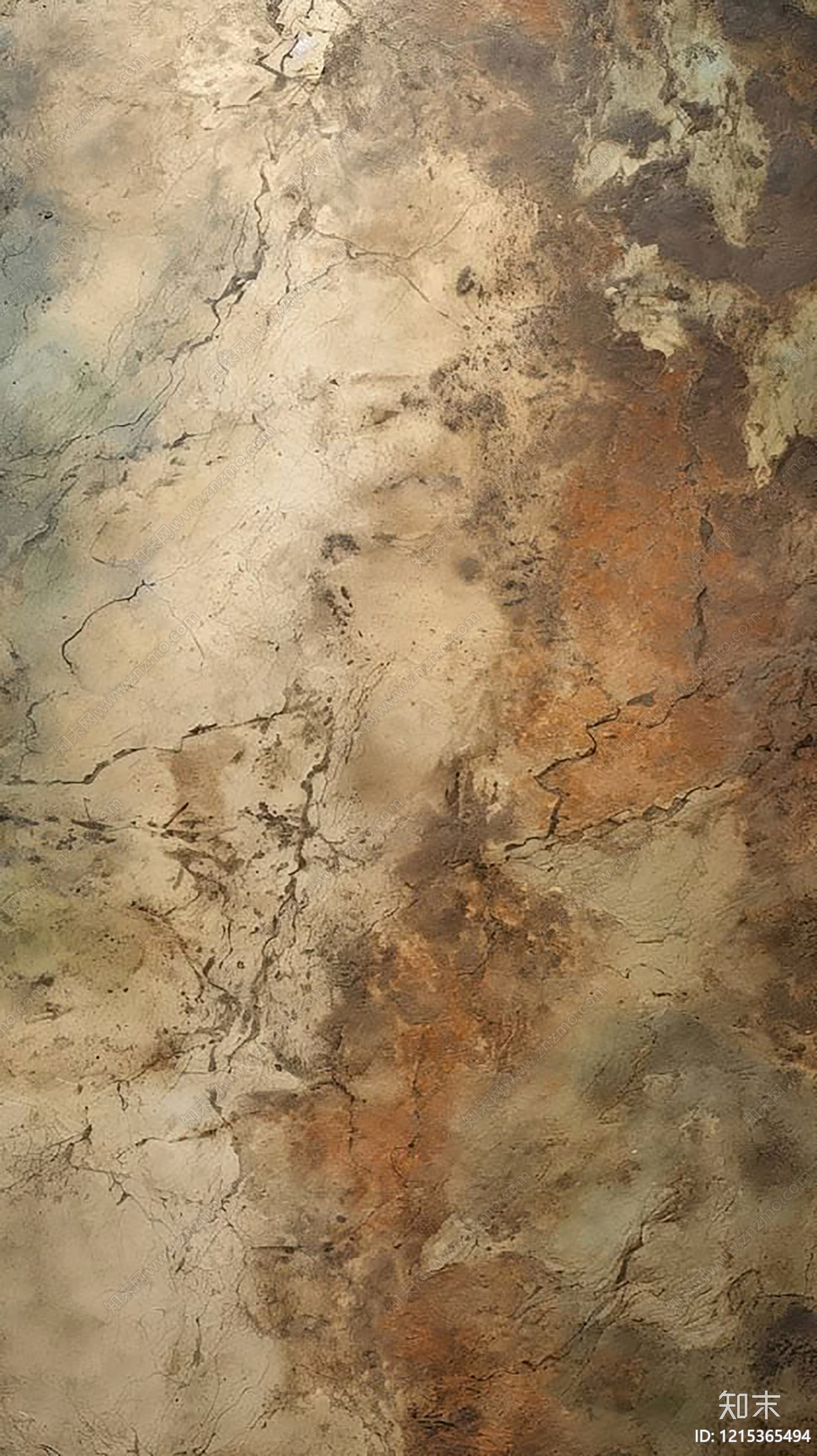 现代裂纹漆贴图下载【ID:1215365494】