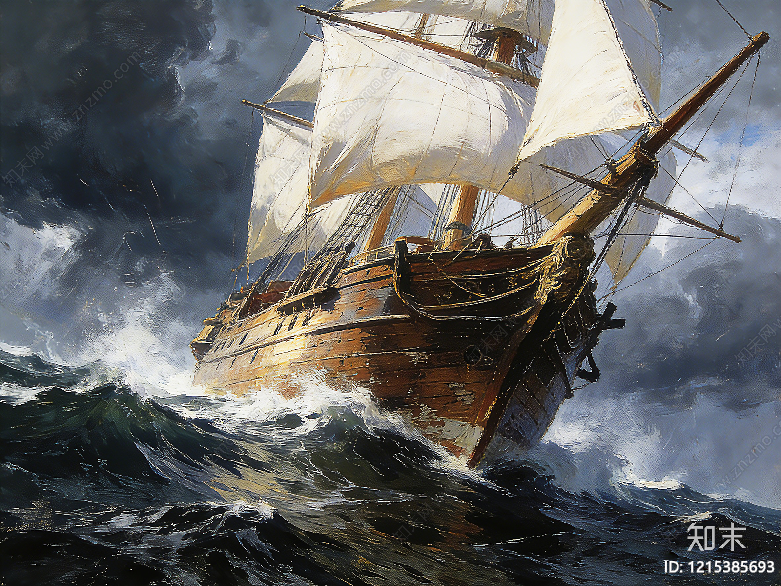 现代装饰画贴图下载【ID:1215385693】