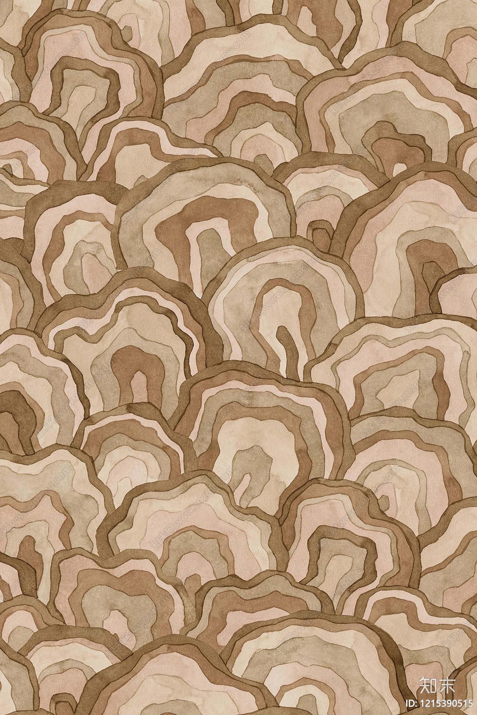 中式年轮贴图下载【ID:1215390515】