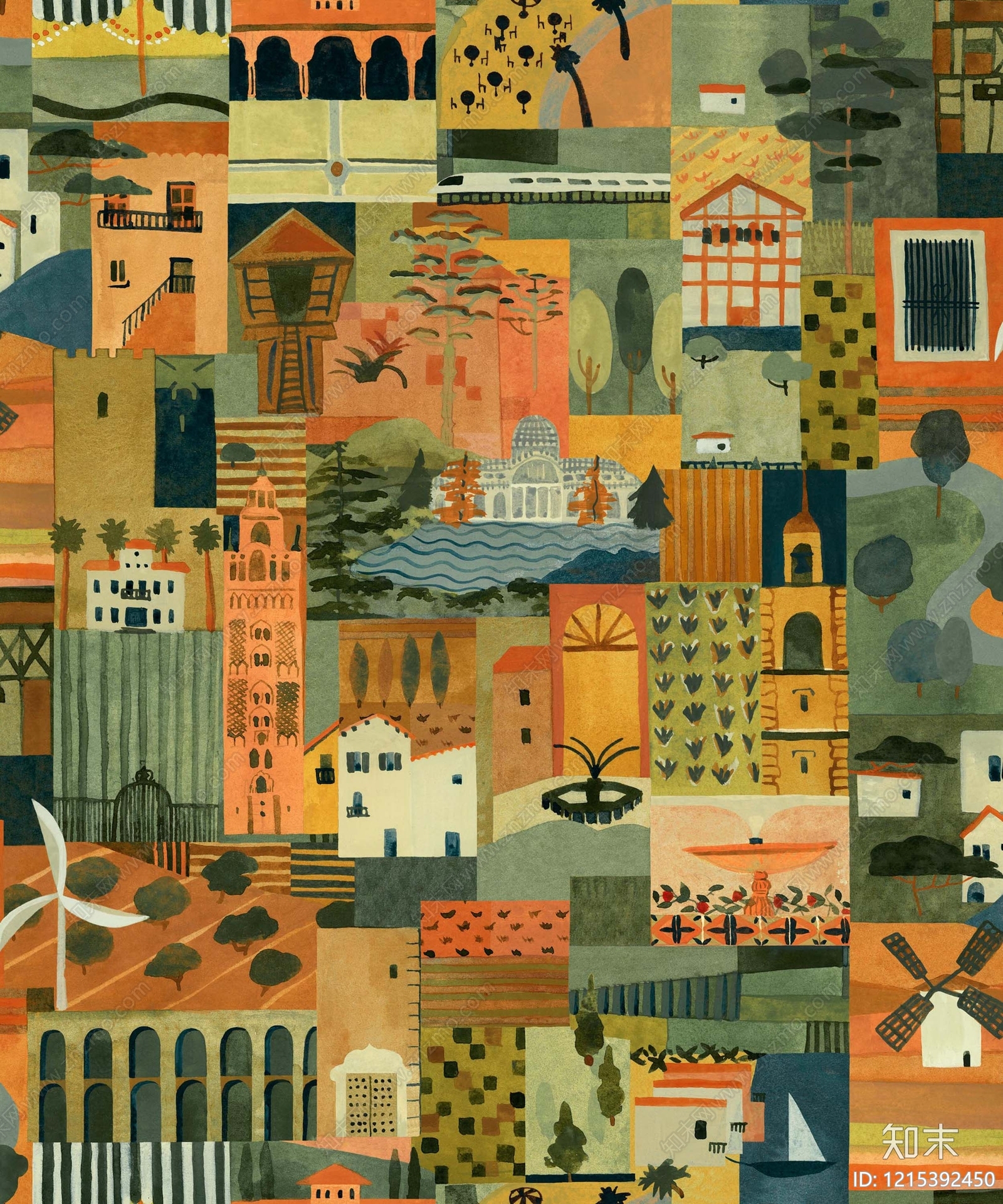 美式其他外立面贴图下载【ID:1215392450】