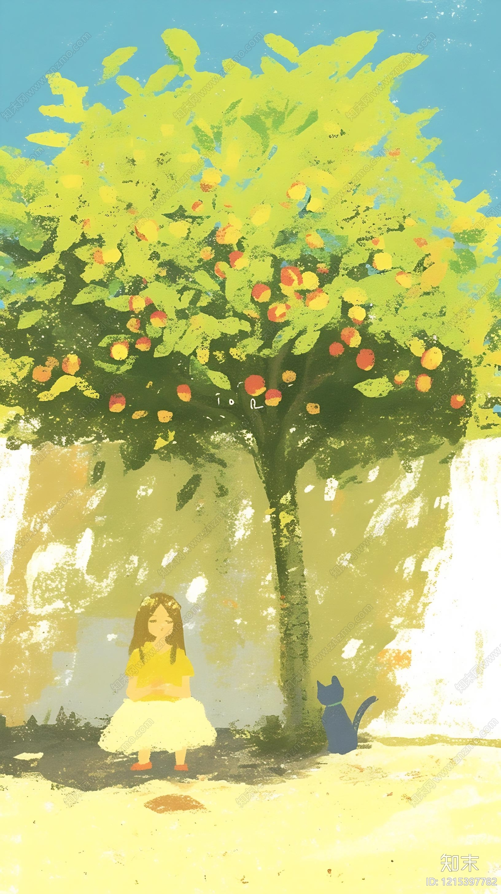 日式树木贴图下载【ID:1215397782】