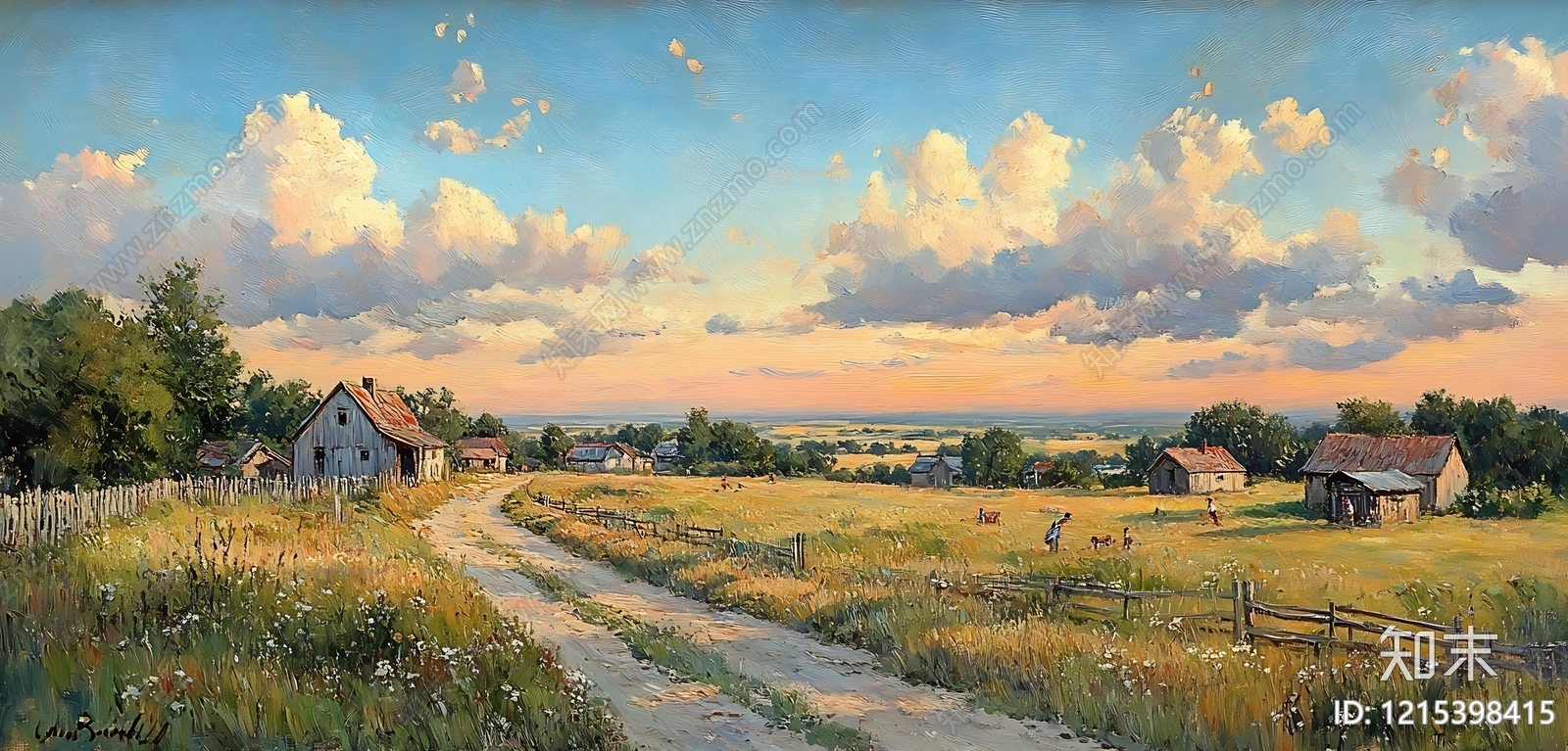 法式农田贴图下载【ID:1215398415】