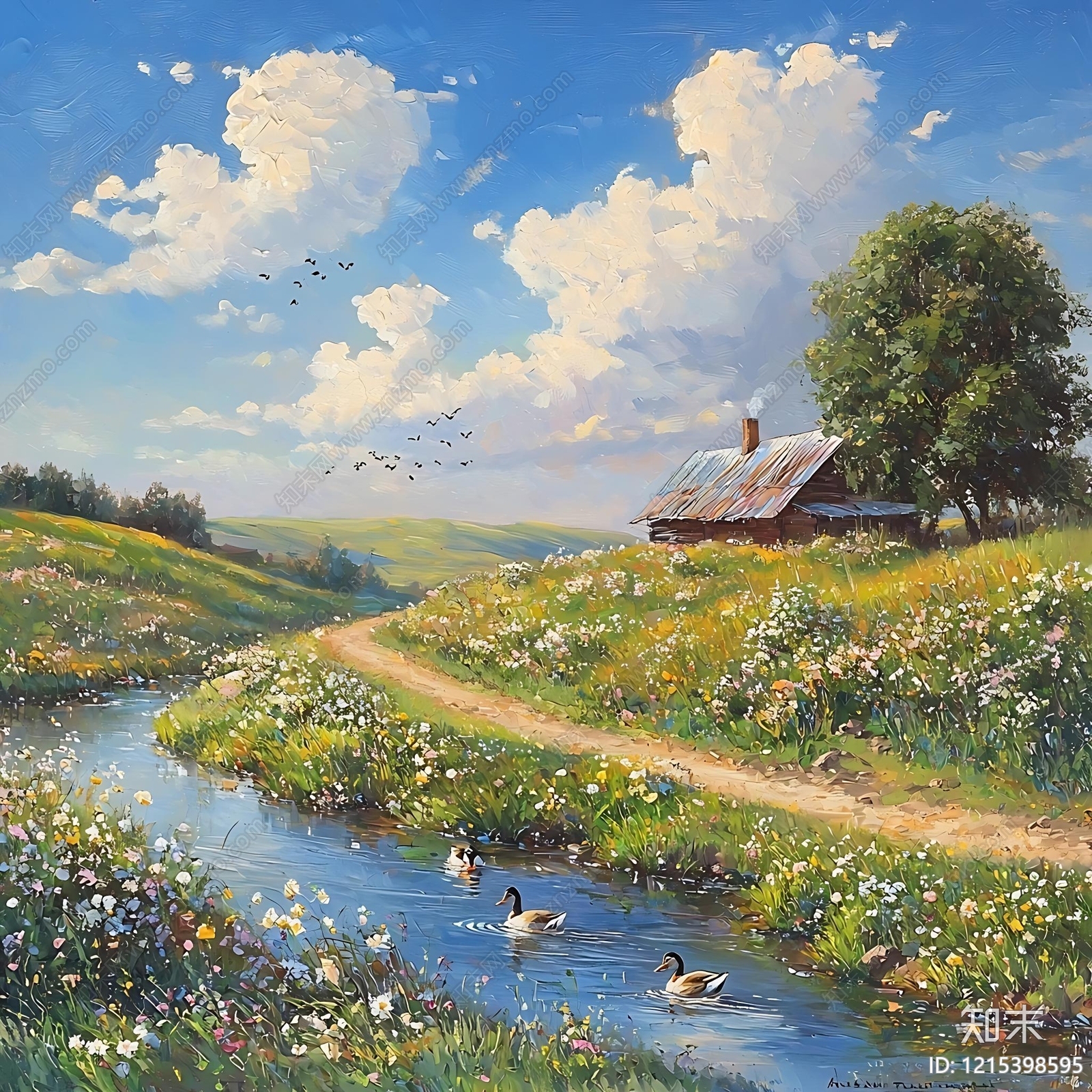 油画贴图下载【ID:1215398595】