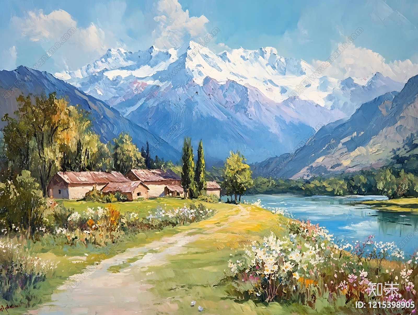 雪山贴图下载【ID:1215398905】