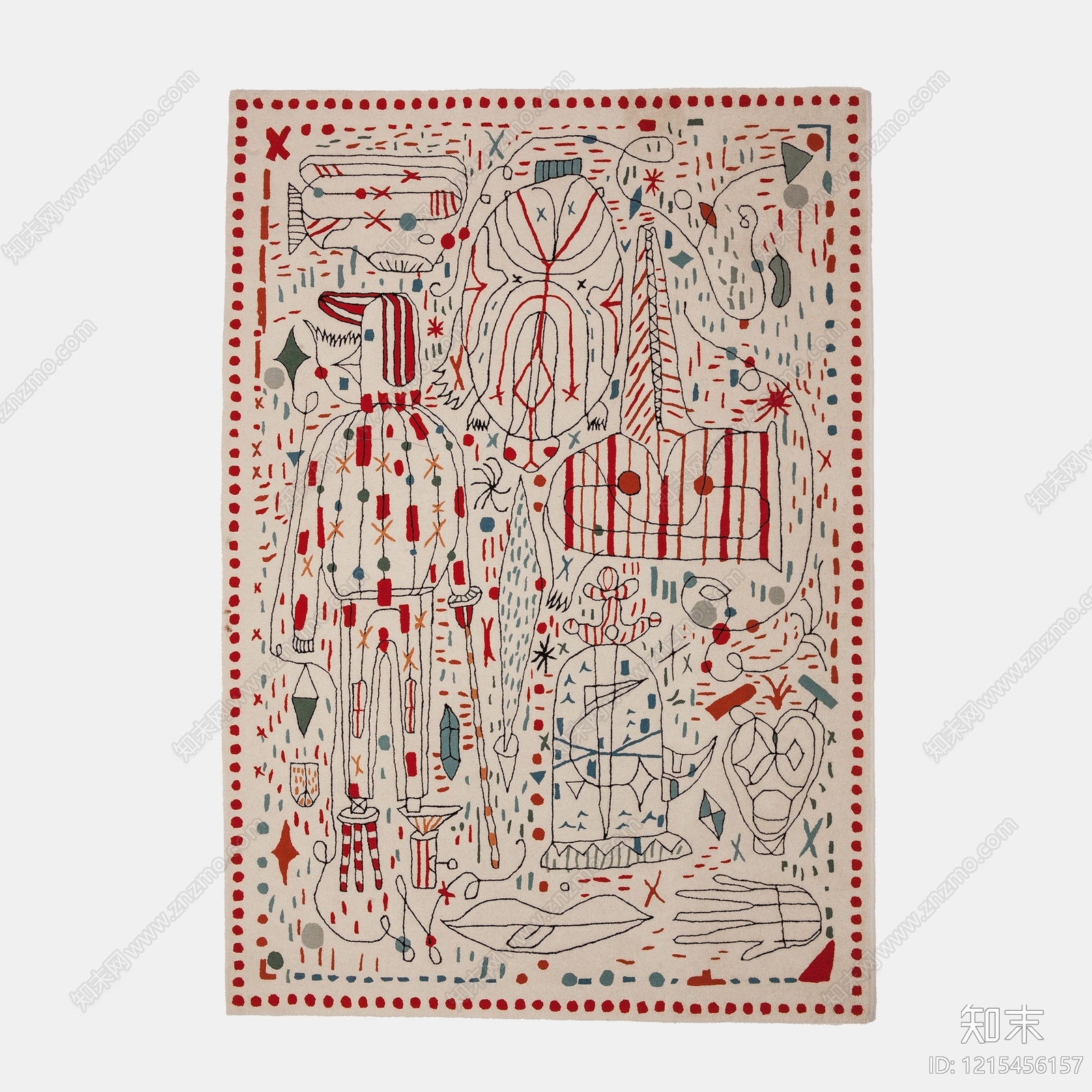 几何地毯贴图下载【ID:1215456157】