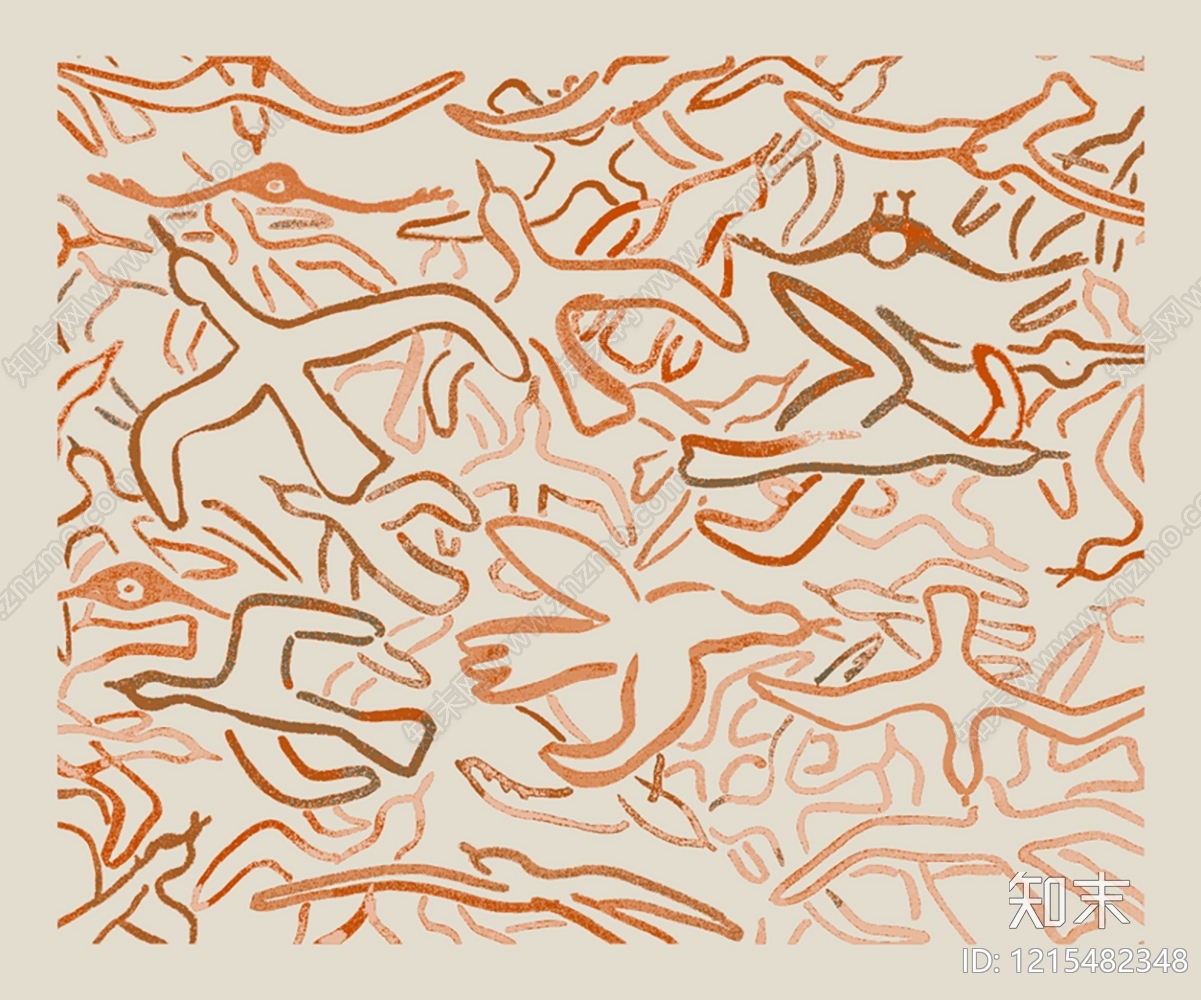 现代格子地毯贴图下载【ID:1215482348】