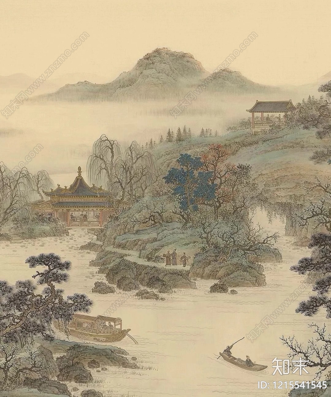 山水贴图下载【ID:1215541545】