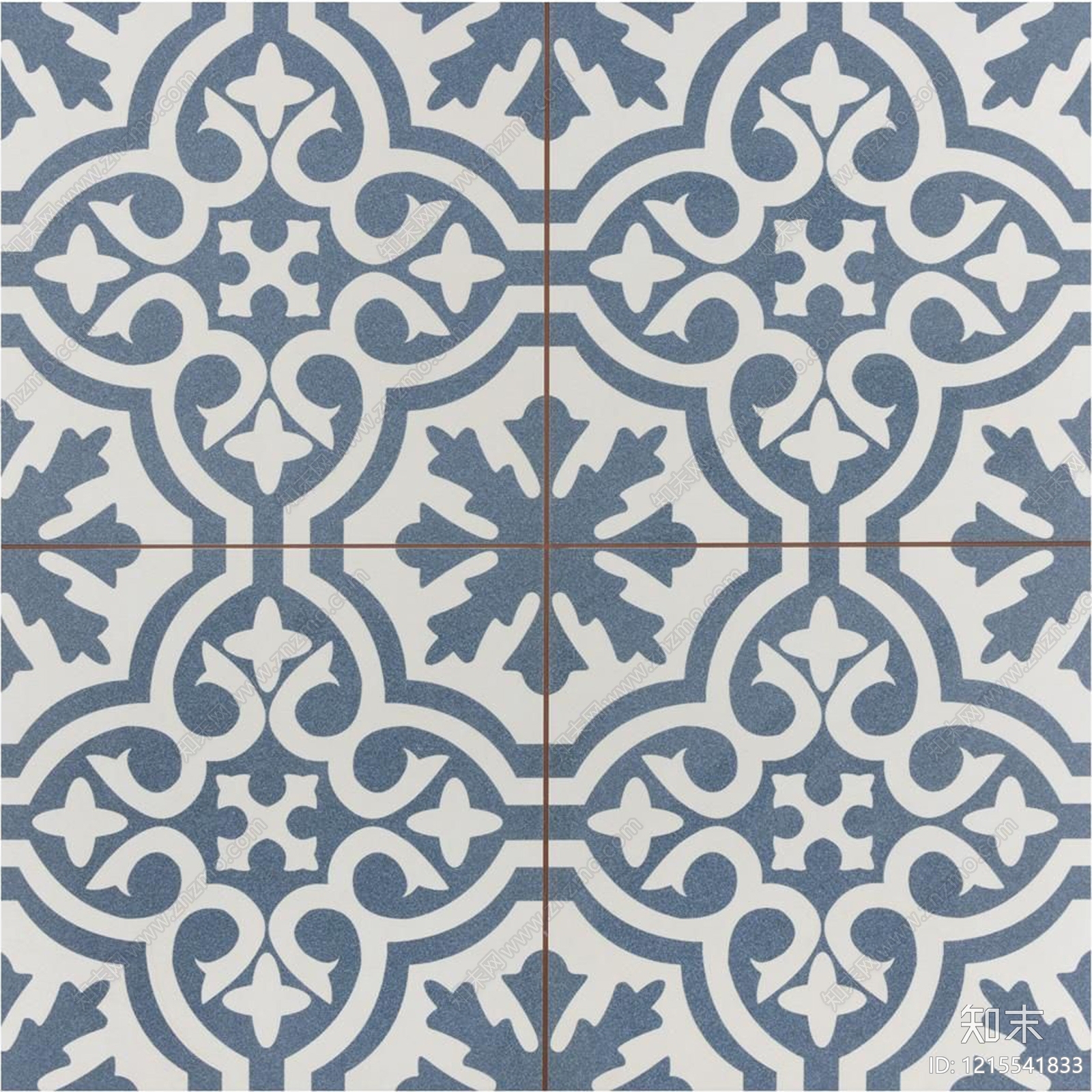 美式花纹砖贴图下载【ID:1215541833】
