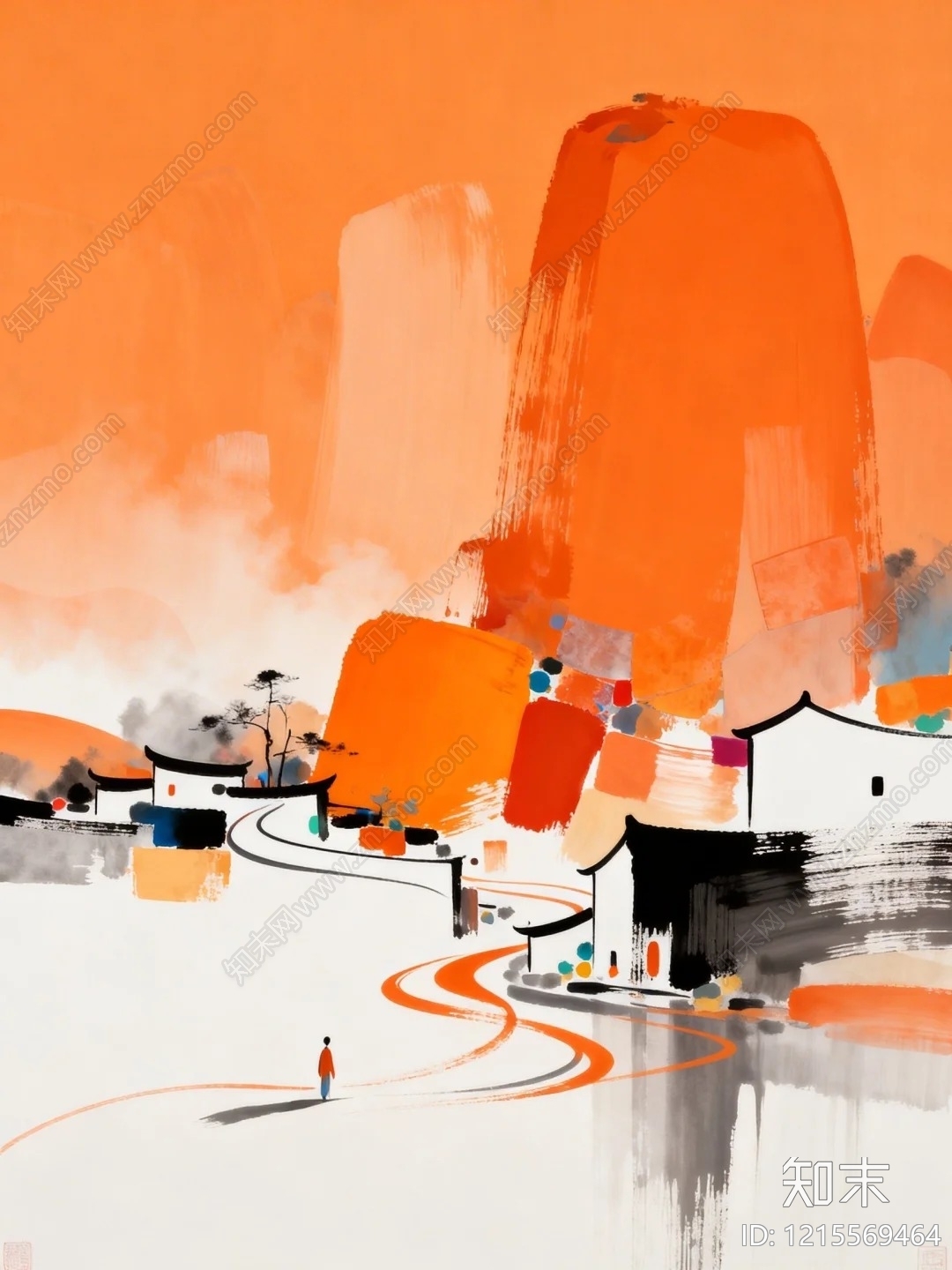 山水贴图下载【ID:1215569464】