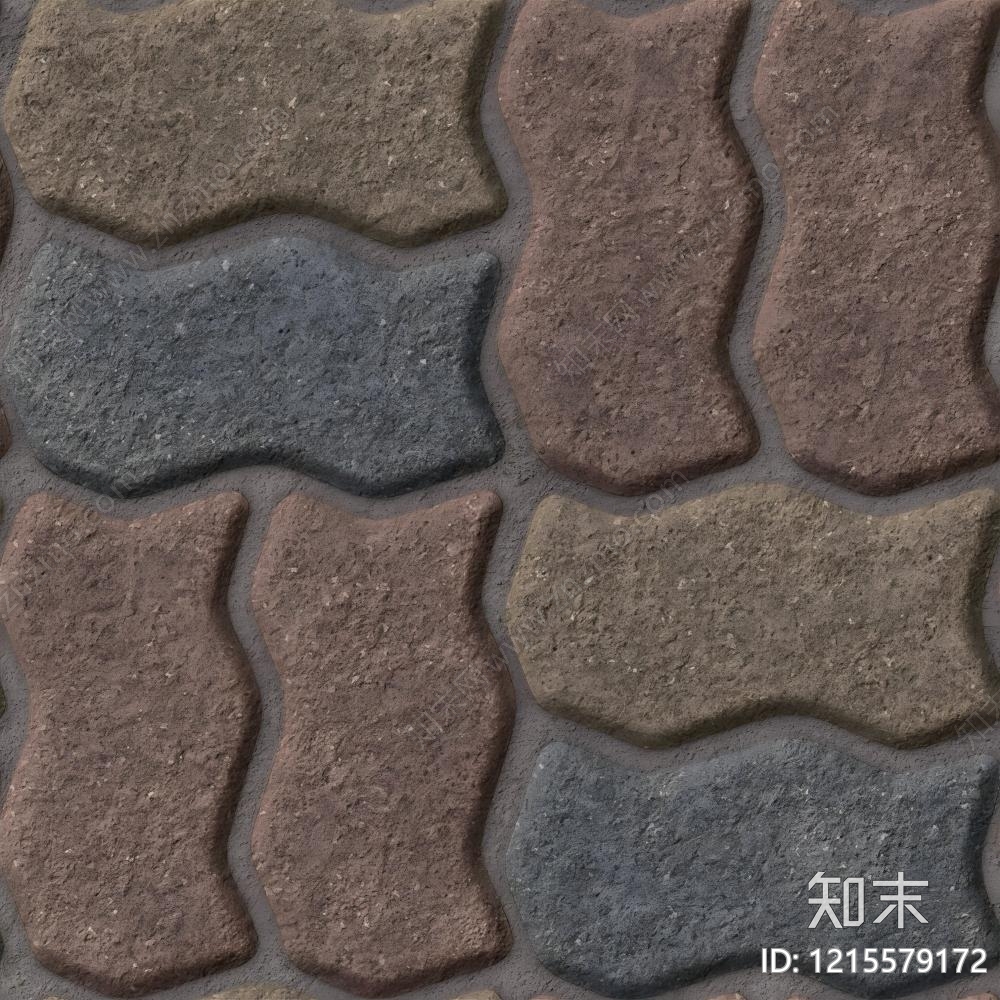 复古广场砖贴图下载【ID:1215579172】