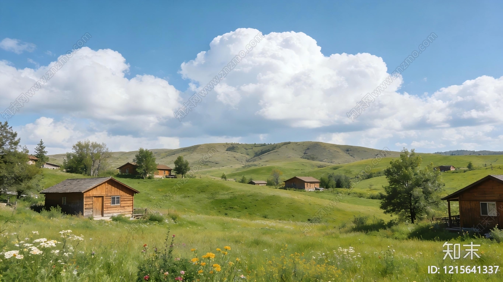 奶油乡村贴图下载【ID:1215641337】