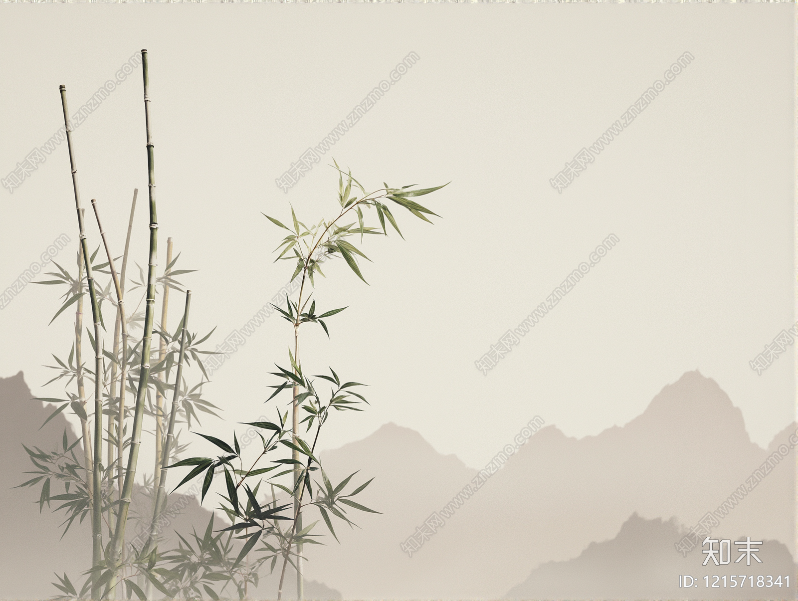 新中式壁画贴图下载【ID:1215718341】