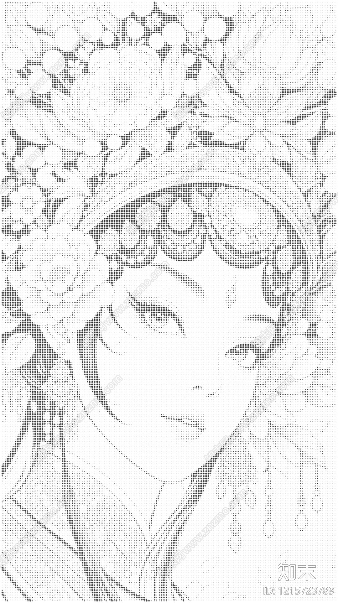 人物剪影贴图下载【ID:1215723789】