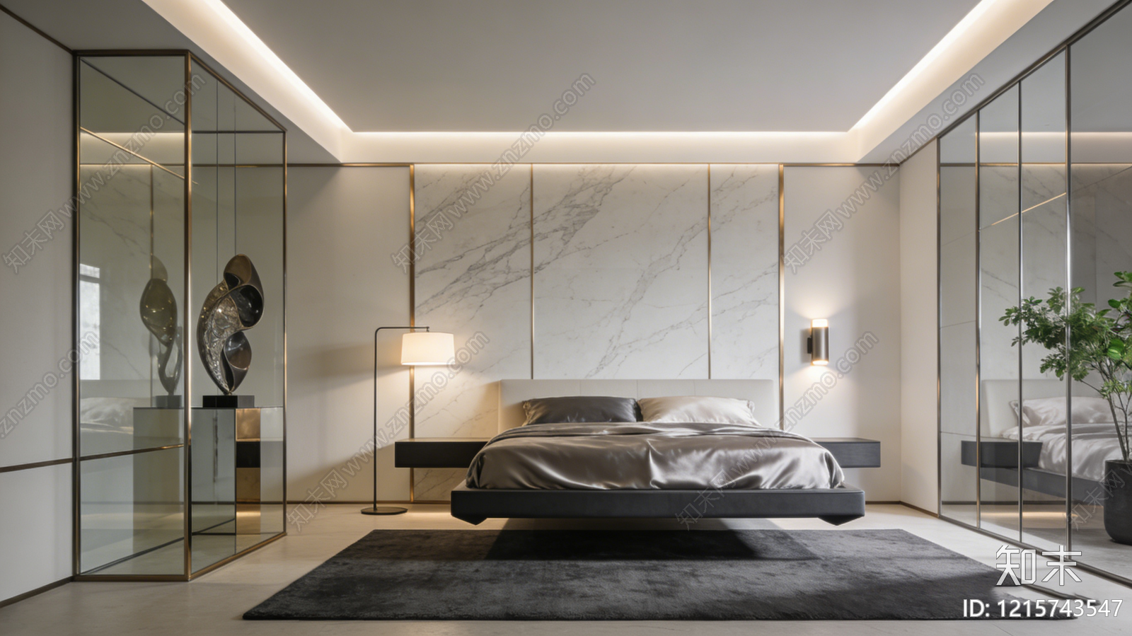 卧室贴图下载【ID:1215743547】