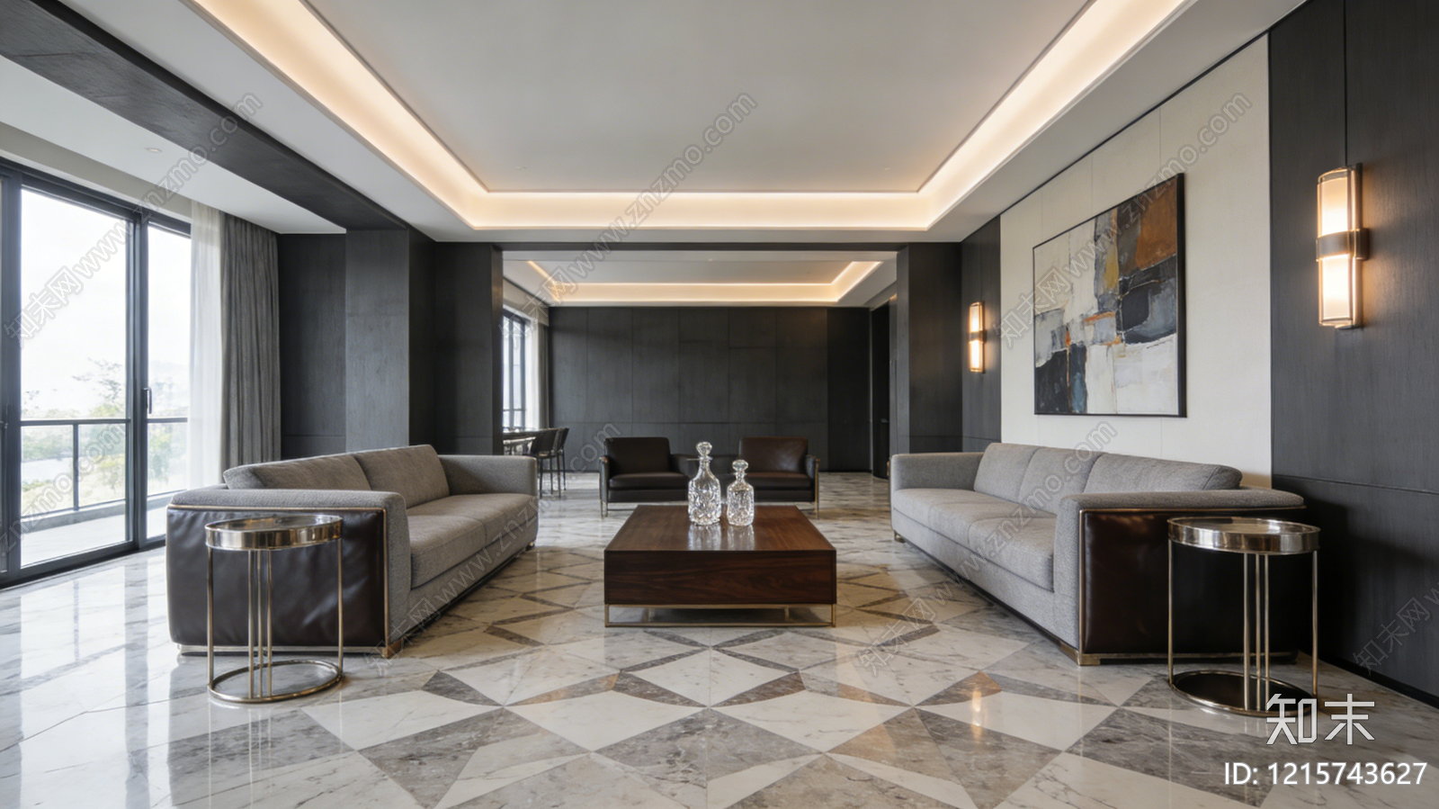 客厅贴图下载【ID:1215743627】