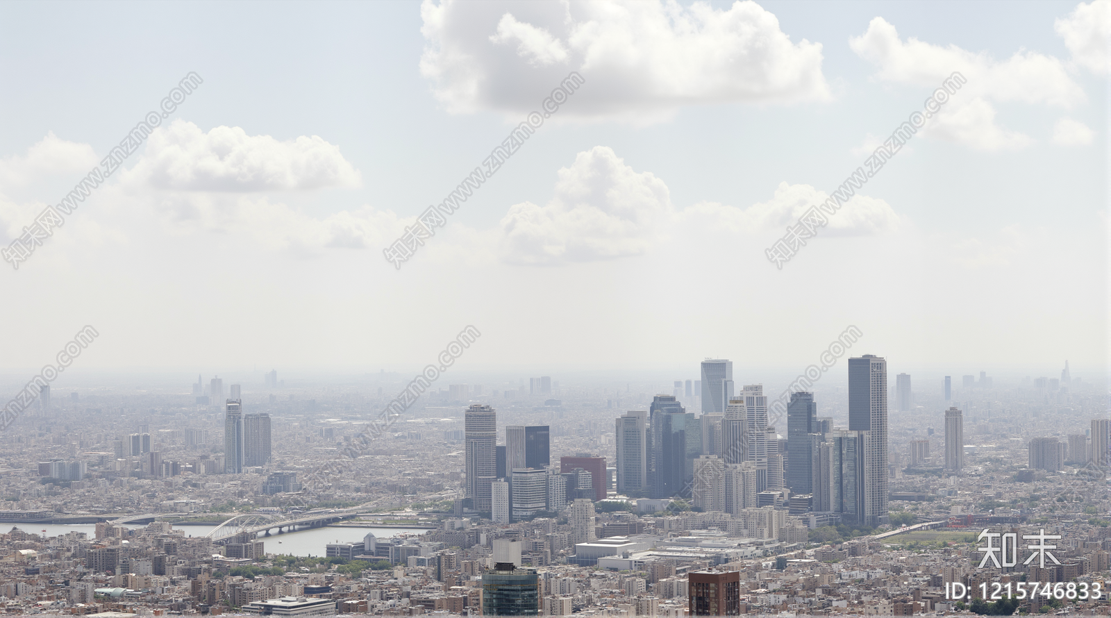 现代城市背景贴图下载【ID:1215746833】