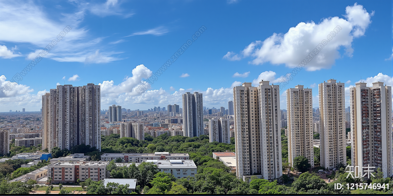 现代小区外景贴图下载【ID:1215746941】