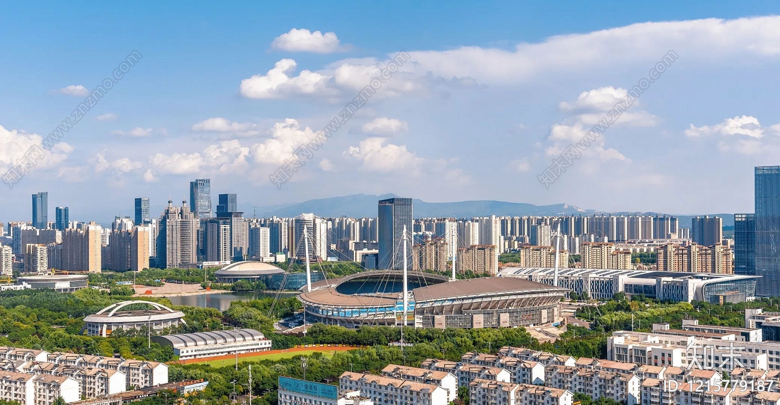 现代城市背景贴图下载【ID:1215779187】