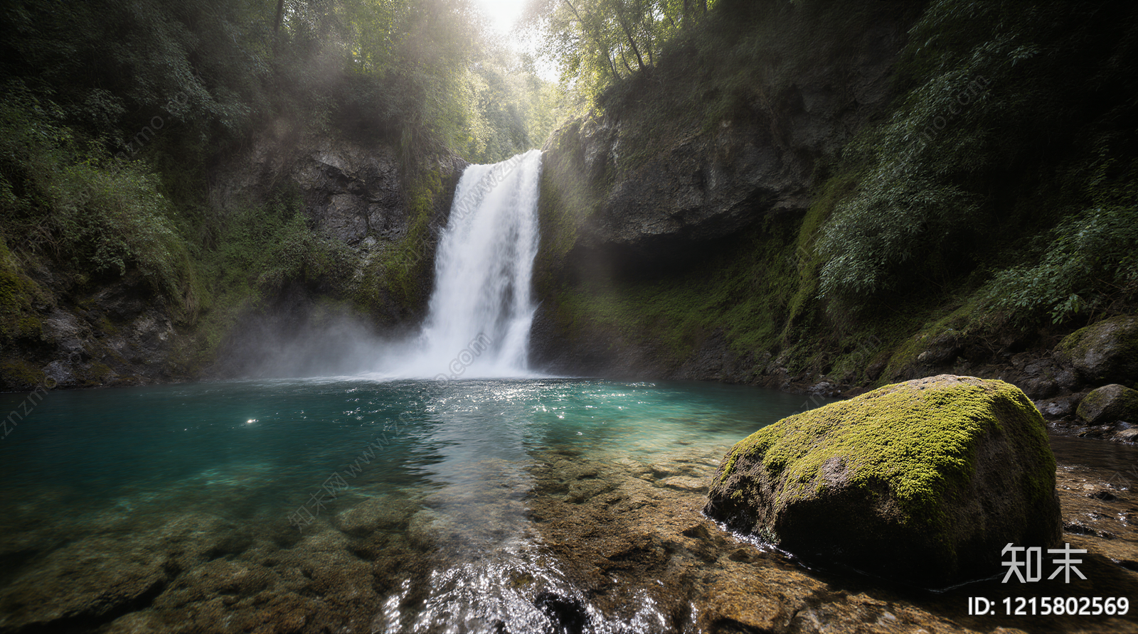 现代瀑布贴图下载【ID:1215802569】
