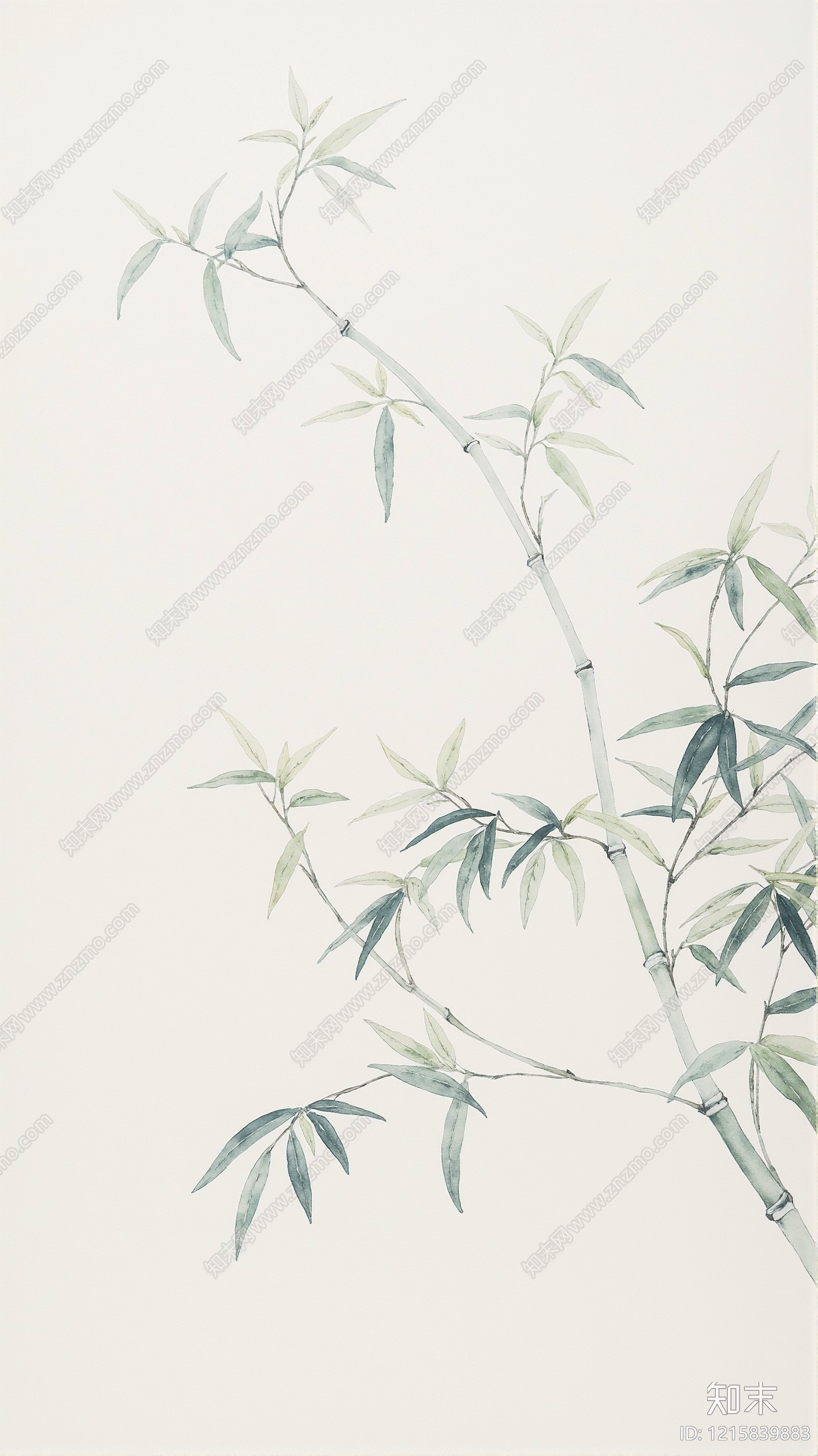 新中式壁画贴图下载【ID:1215839883】